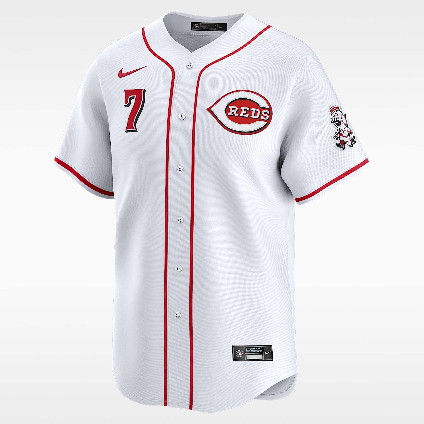 Spencer Steer Cincinnati Reds Men's Nike Dri-FIT ADV MLB Limited Jersey