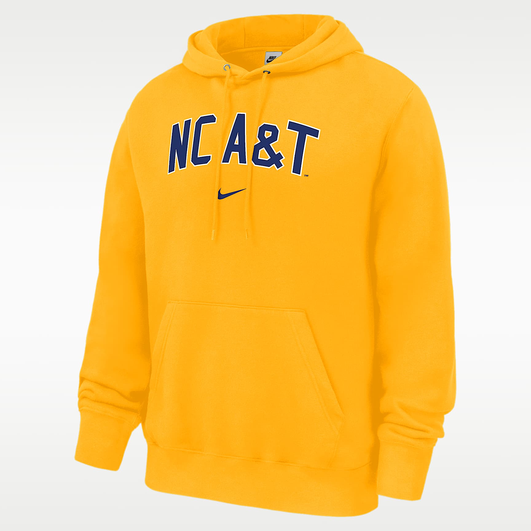 Nike College (North Carolina A&T University) Men's Fleece Pullover Hoodie