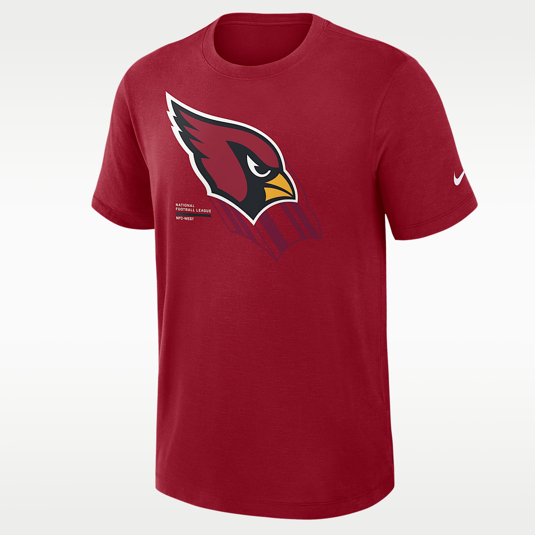 Arizona Cardinals Left End Run Men's Nike Dri-FIT NFL T-Shirt
