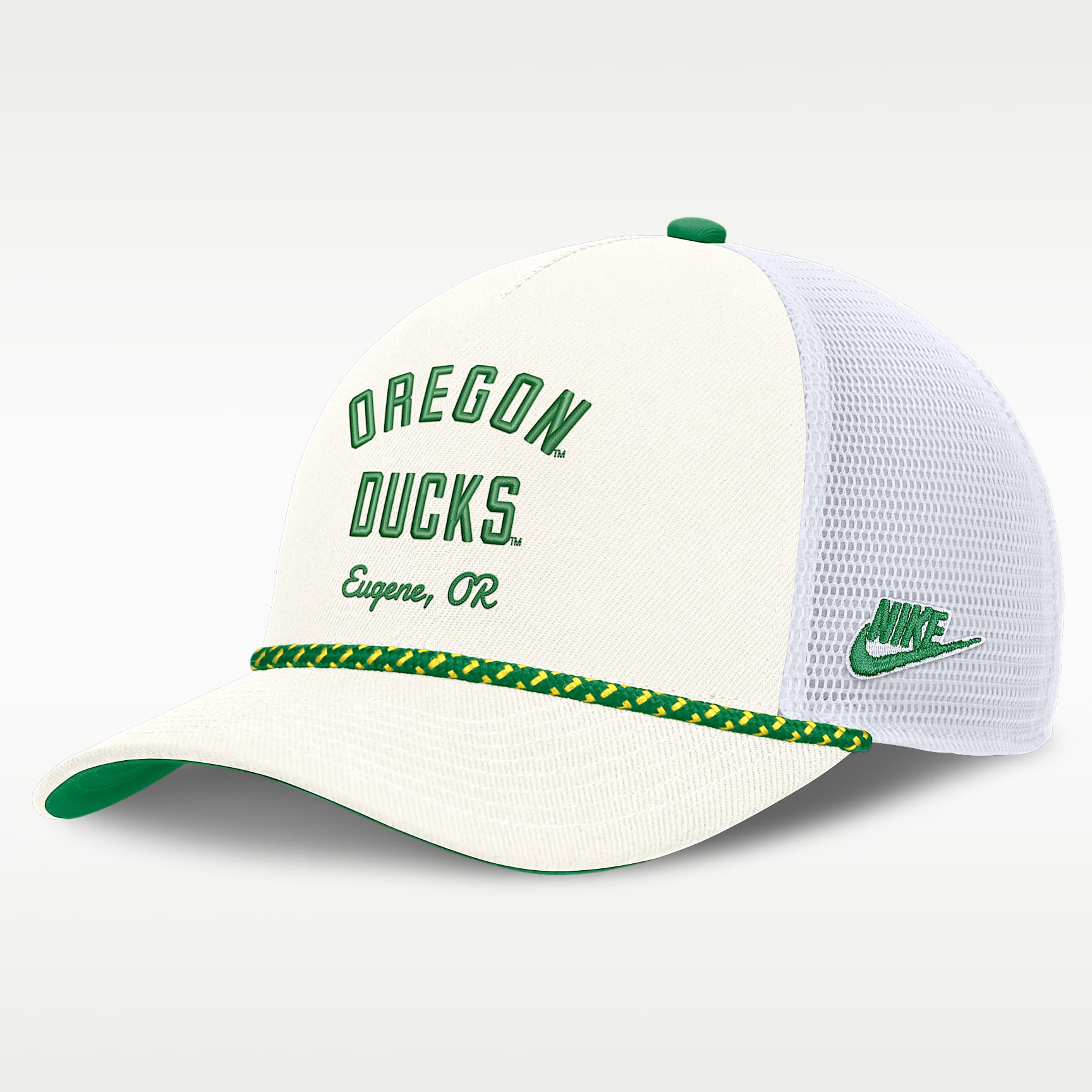 Oregon Denim Men's Nike College Trucker Adjustable Hat