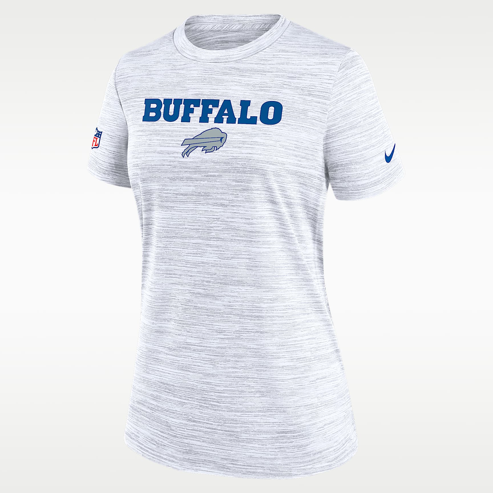 Buffalo Bills Rivalries Collection Sideline Velocity Women's Nike Dri-FIT NFL T-Shirt