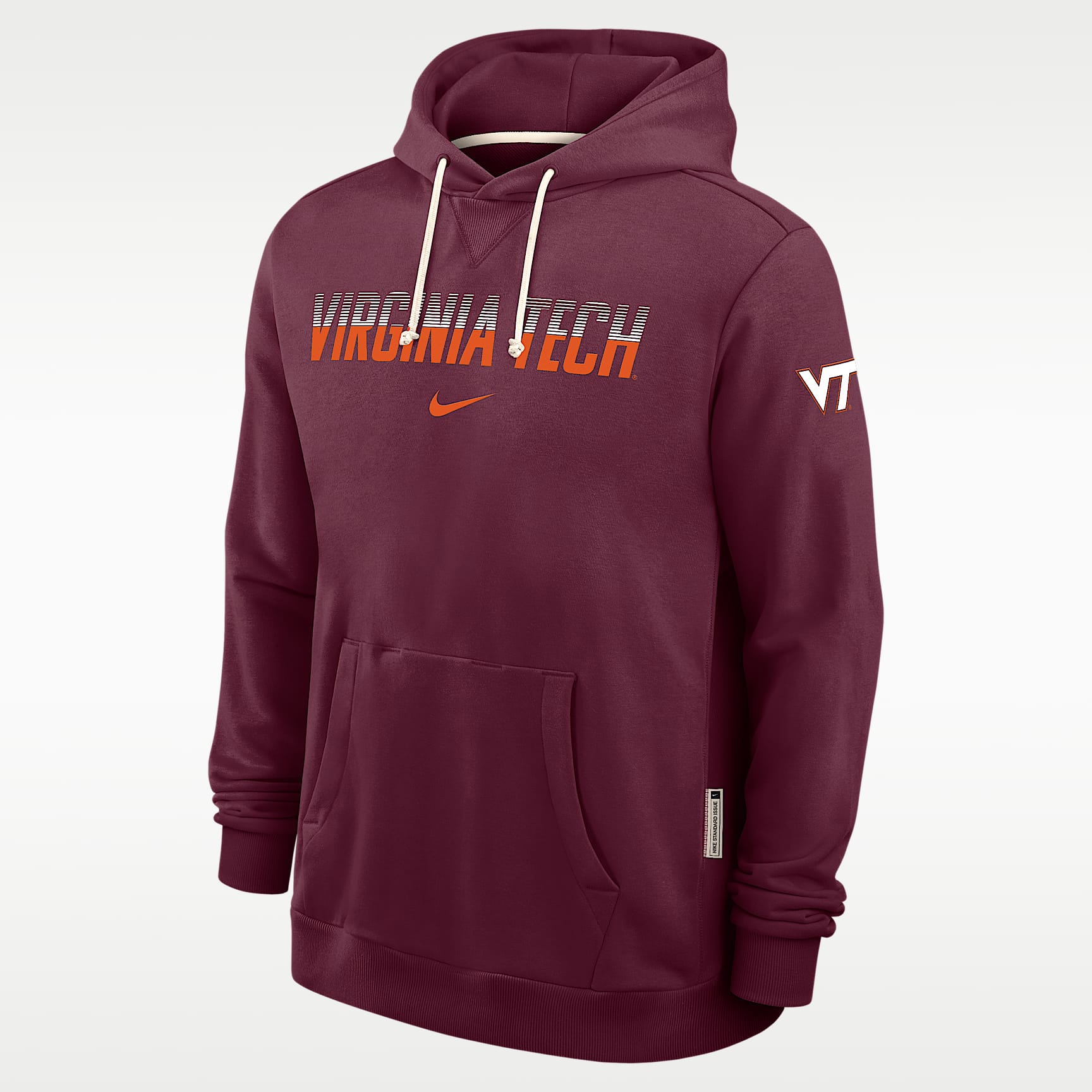 Nike Sideline (Virginia Tech) Men's Dri-FIT Sleeveless Pullover Hoodie