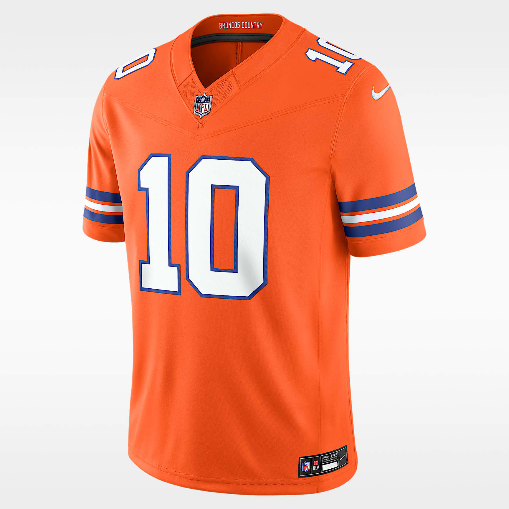 Bo Nix Denver Broncos Men's Nike Dri-FIT NFL Limited Jersey