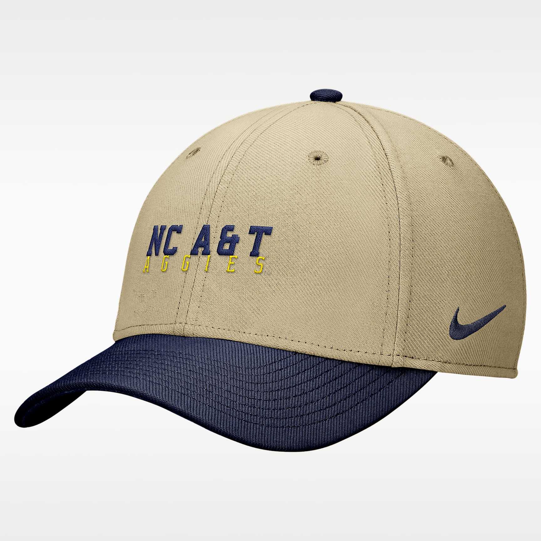 Gorra Dri-FIT SwooshFlex Nike College (North Carolina A&T University)