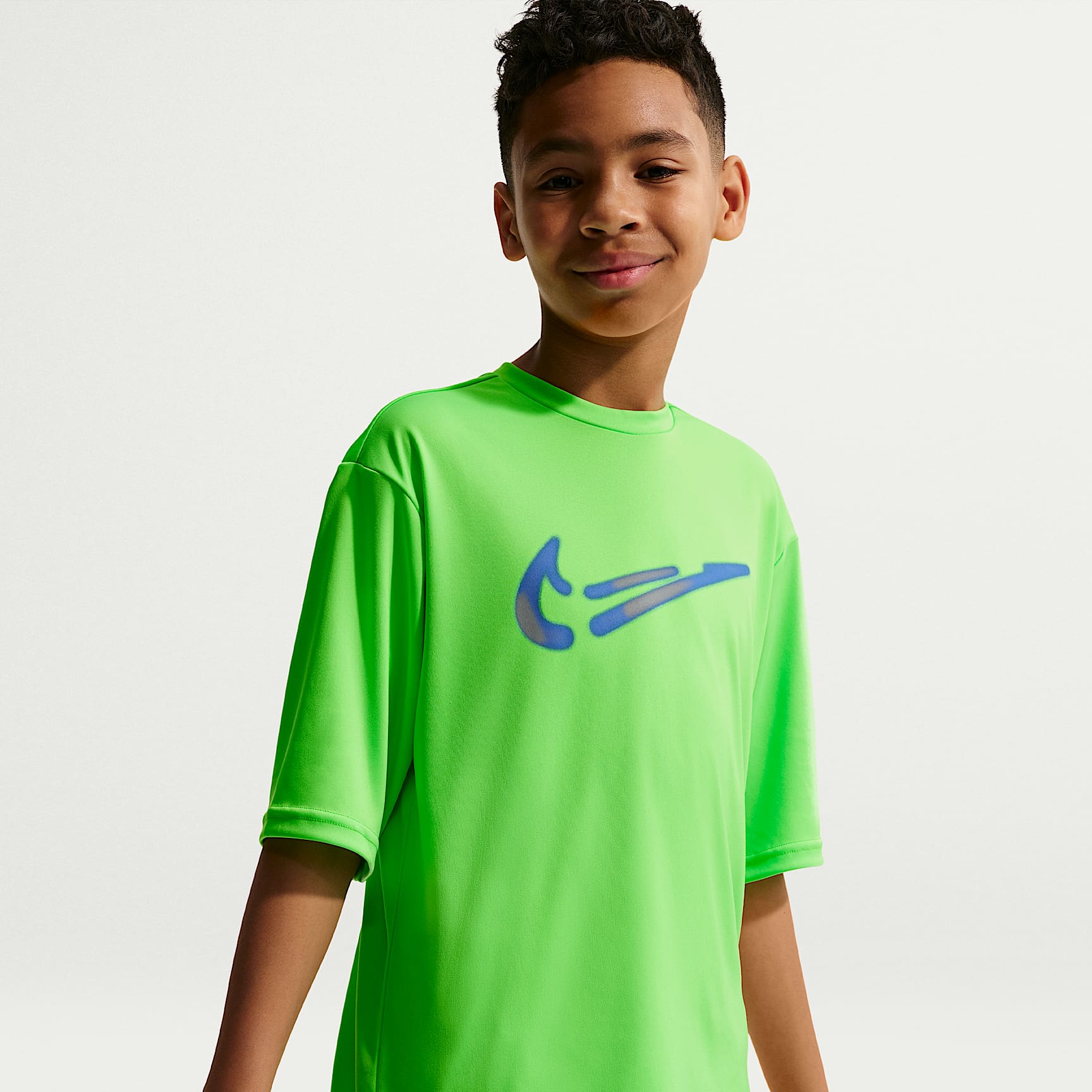 Nike Swim Hydroguard Big Kids' (Boys') Dri-FIT UV Short Sleeve Top
