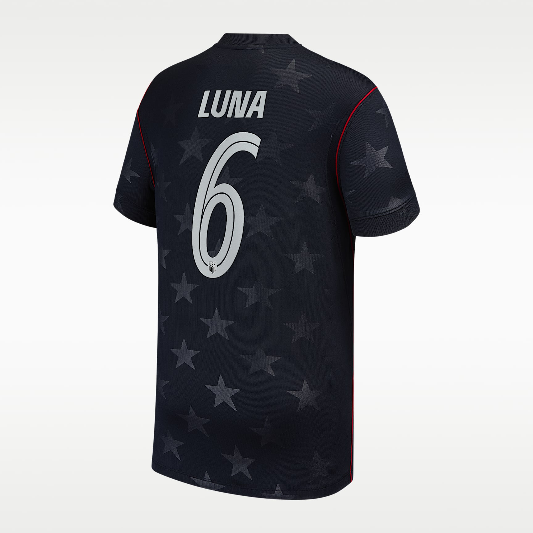 Jersey de futbol Nike Dri-FIT de Diego Luna del USMNT visitante 2026 Stadium para niños talla grande