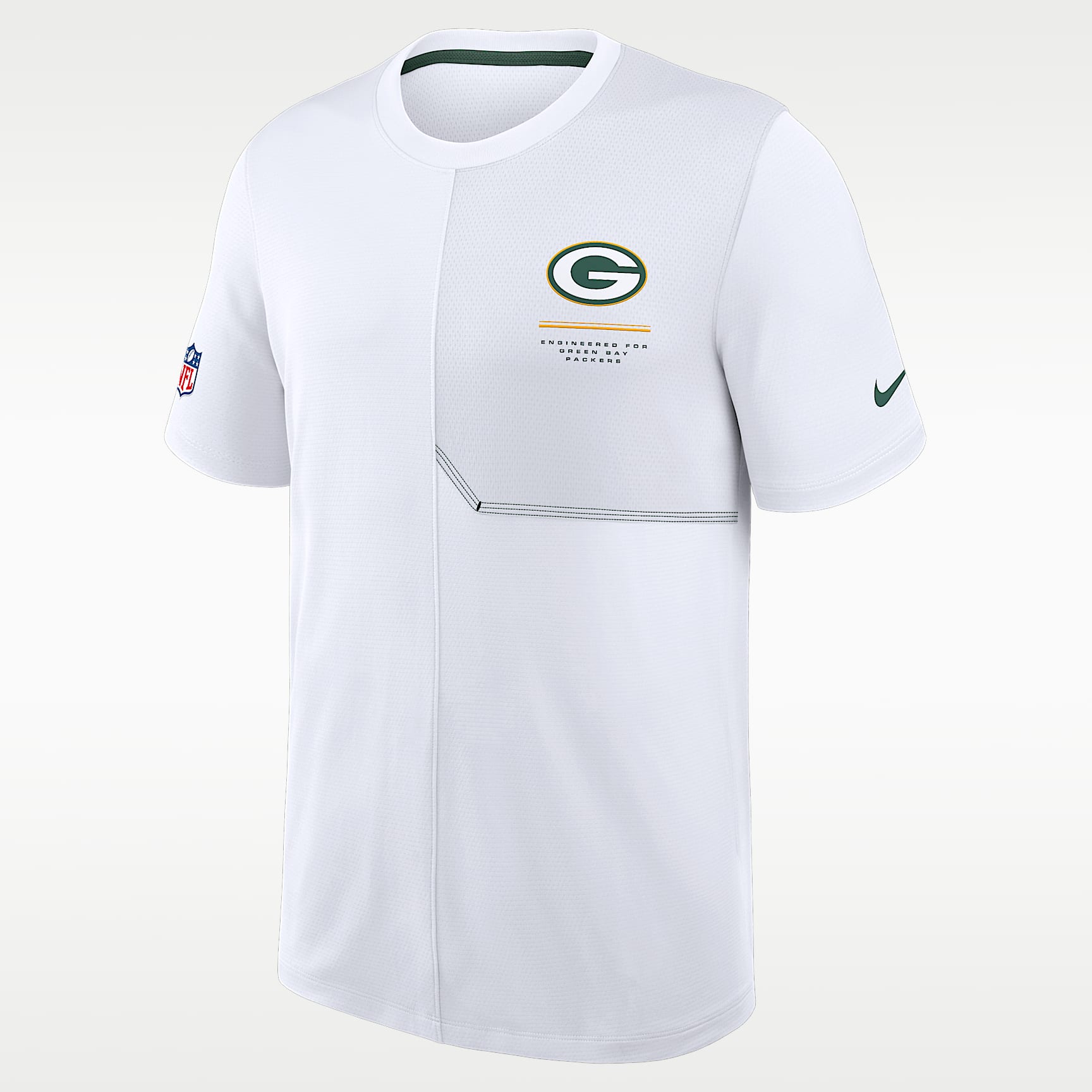 Green Bay Packers Sideline Coach Men's Nike Dri-FIT NFL Top
