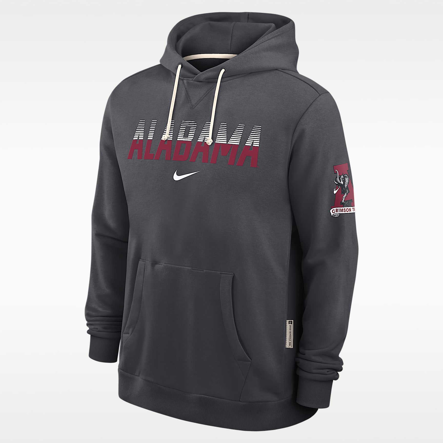 Alabama Sideline Standard Issue Men's Nike Dri-FIT College Pullover Hoodie