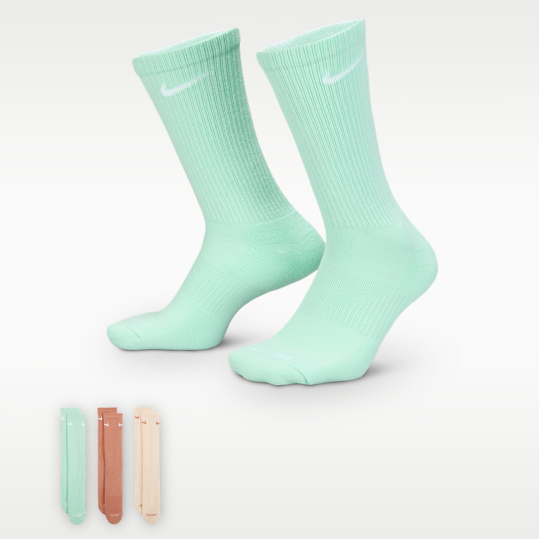 Nike Everyday Plus Cushioned Training Crew Socks (3 Pairs)