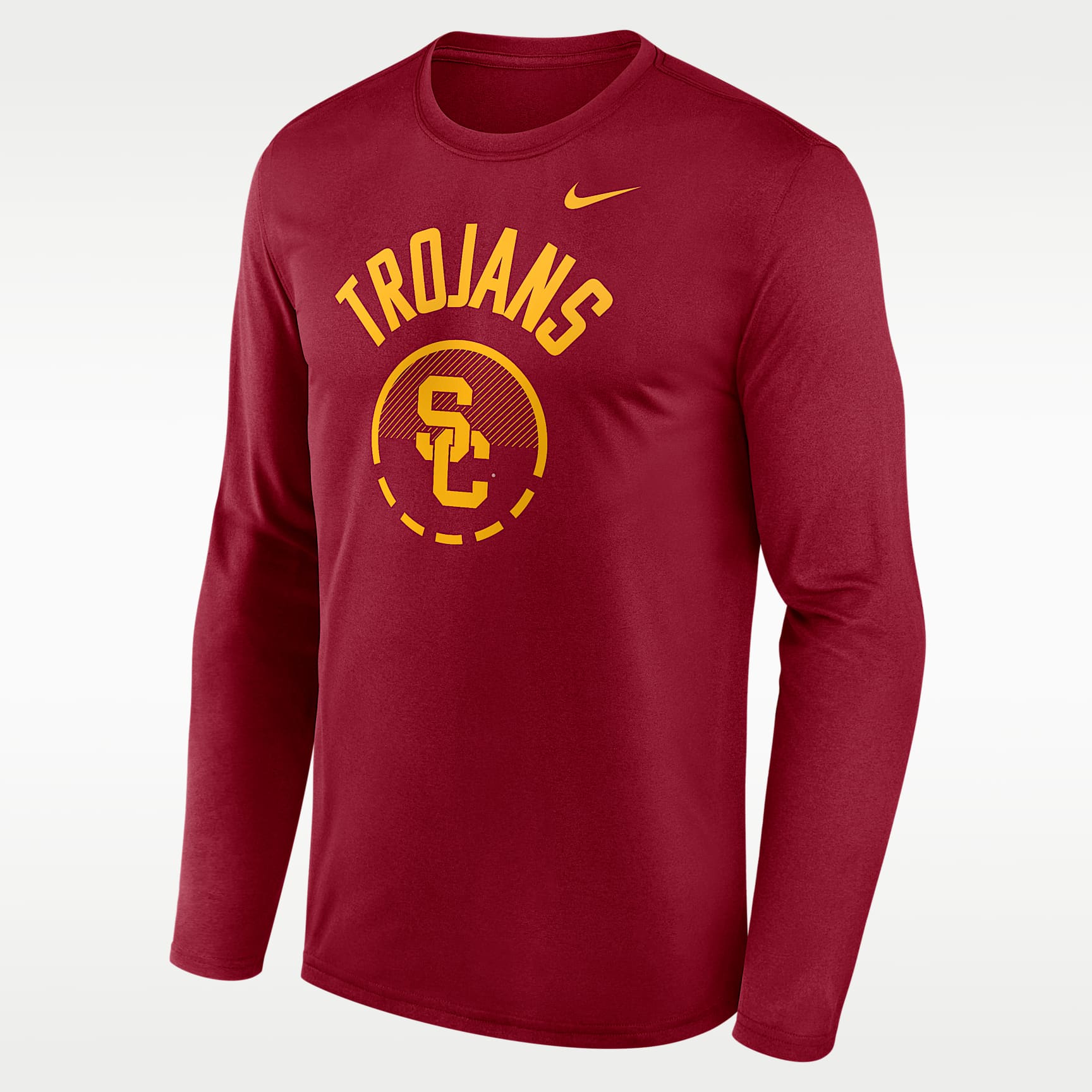 USC Courtside Men's Nike Dri-FIT College Long-Sleeve T-Shirt