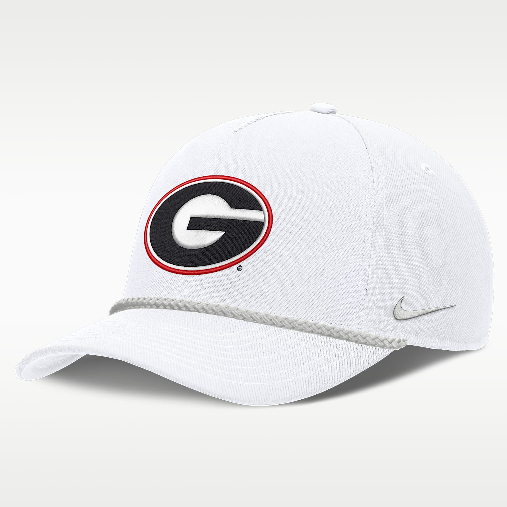 Georgia Sideline Rope Rise Men's Nike College Adjustable Hat