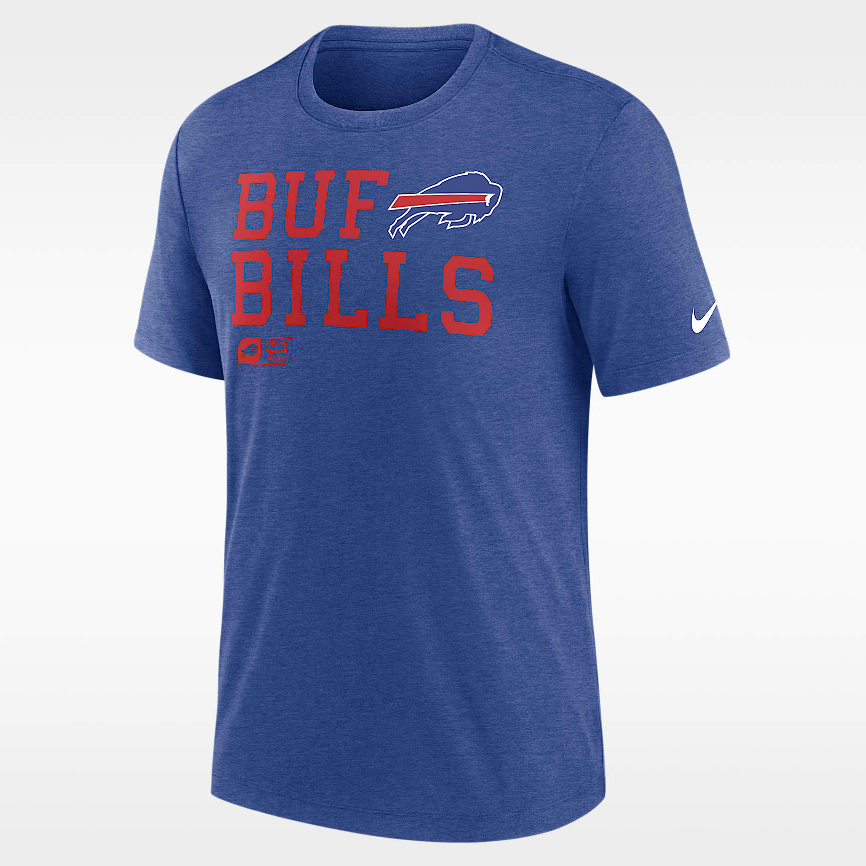 Buffalo Bills Overlap Lockup Men's Nike NFL T-Shirt