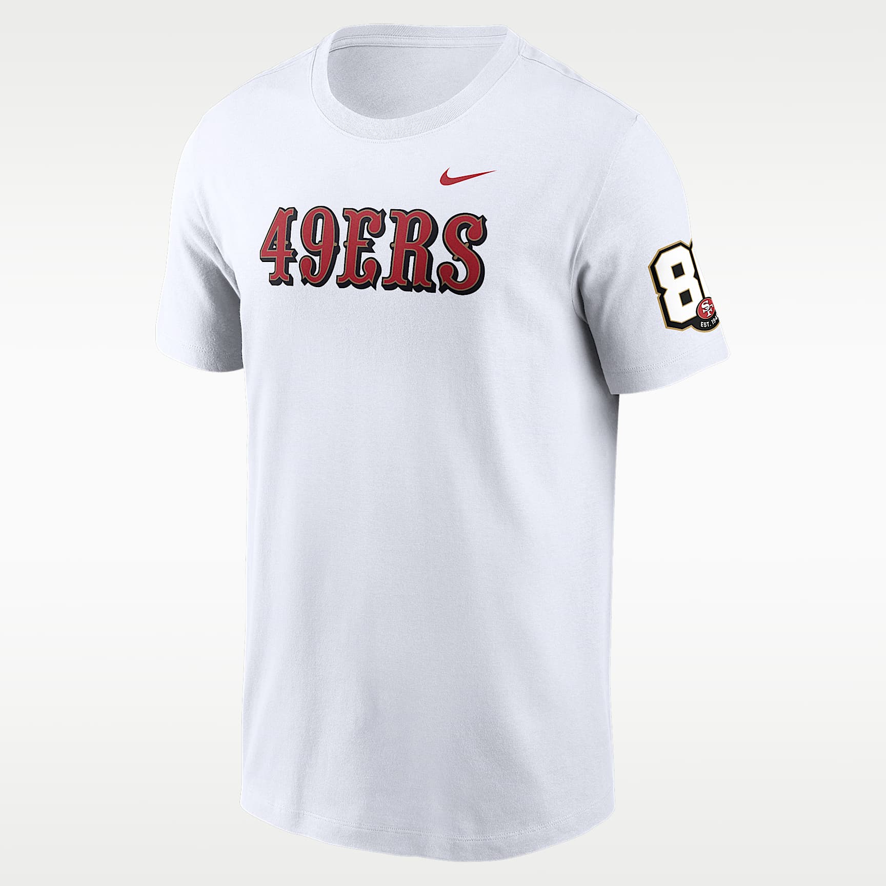 San Francisco 49ers 80th Anniversary Goal Line Stand Men's Nike NFL T-Shirt