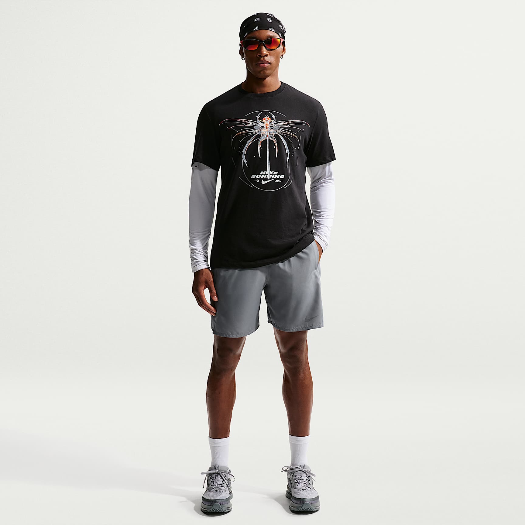 Nike Miler Men's Dri-FIT 18cm (approx.) Unlined Running Shorts