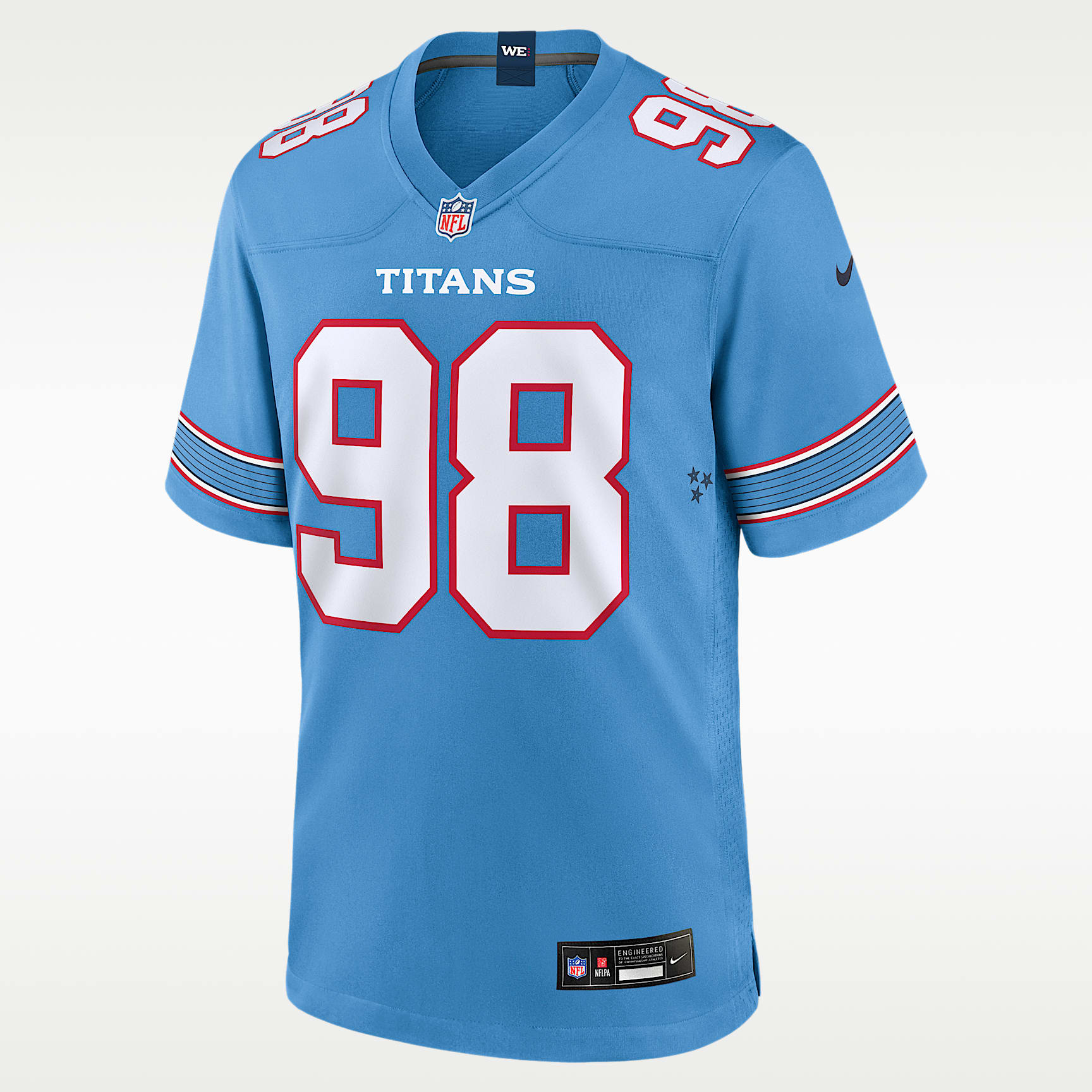 Jeffery Simmons Tennessee Titans Men's Nike NFL Game Jersey