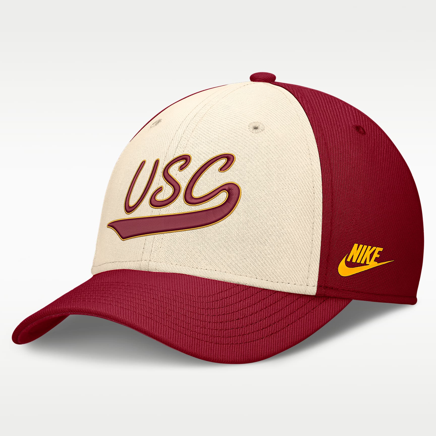 Gorra universitaria Nike Dri-FIT para hombre USC Legacy