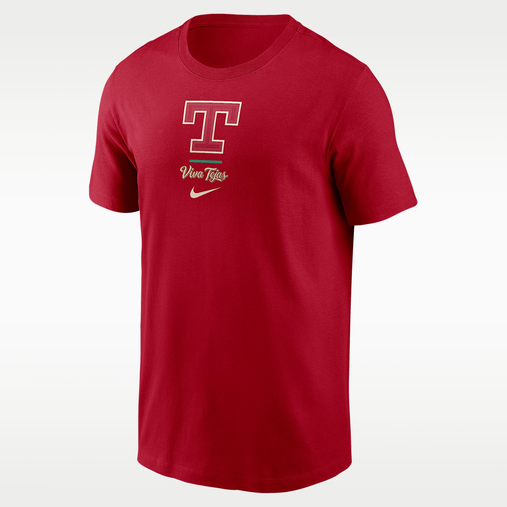 Playera Nike de la MLB para hombre Texas Rangers City Connect 2-Hit