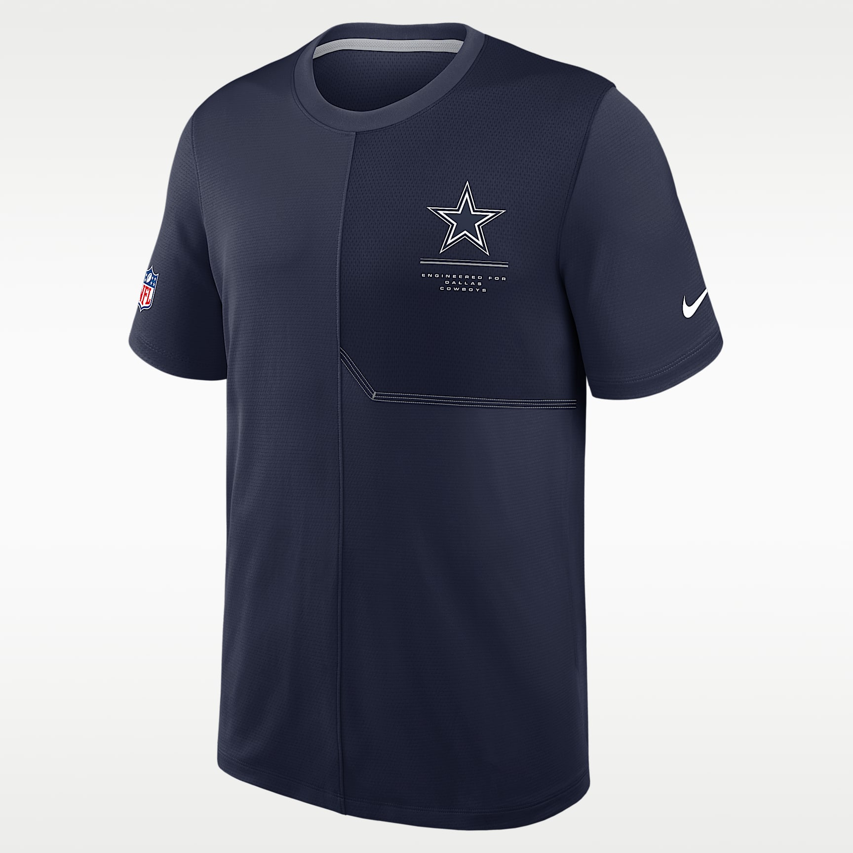 Dallas Cowboys Sideline Coach Men's Nike Dri-FIT NFL Top