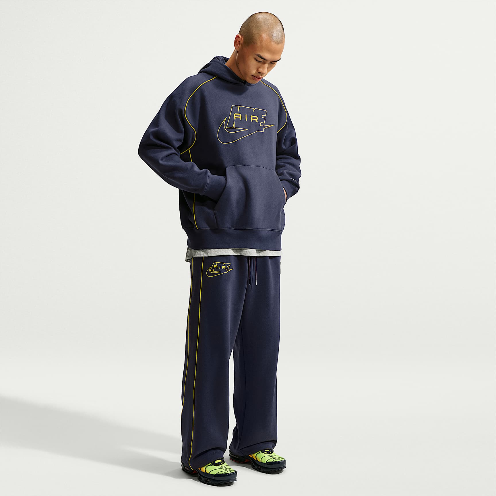 Nike Air Men's Open-Hem Fleece Pants