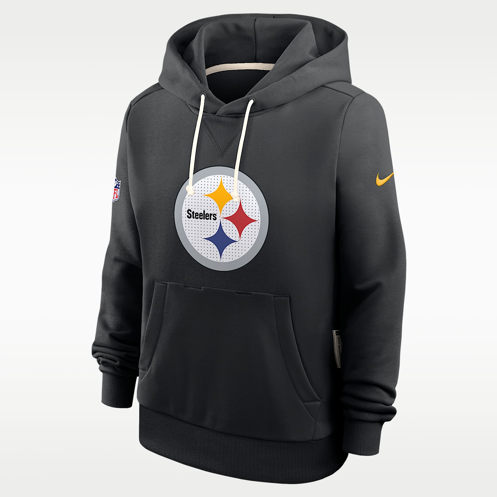 Pittsburgh Steelers Sideline Women's Nike Dri-FIT NFL Pullover Hoodie