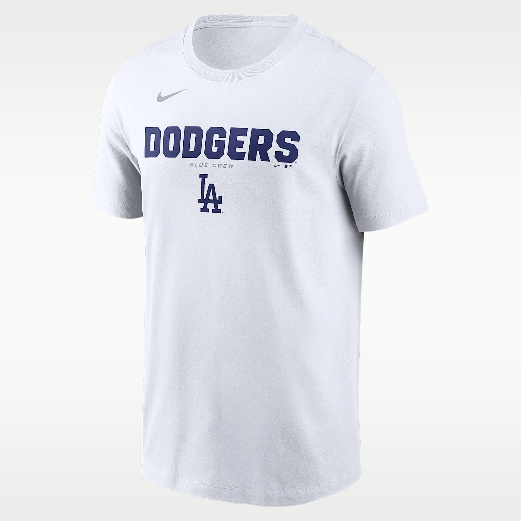Playera Nike de la MLB para hombre Los Angeles Dodgers Bold Team Name