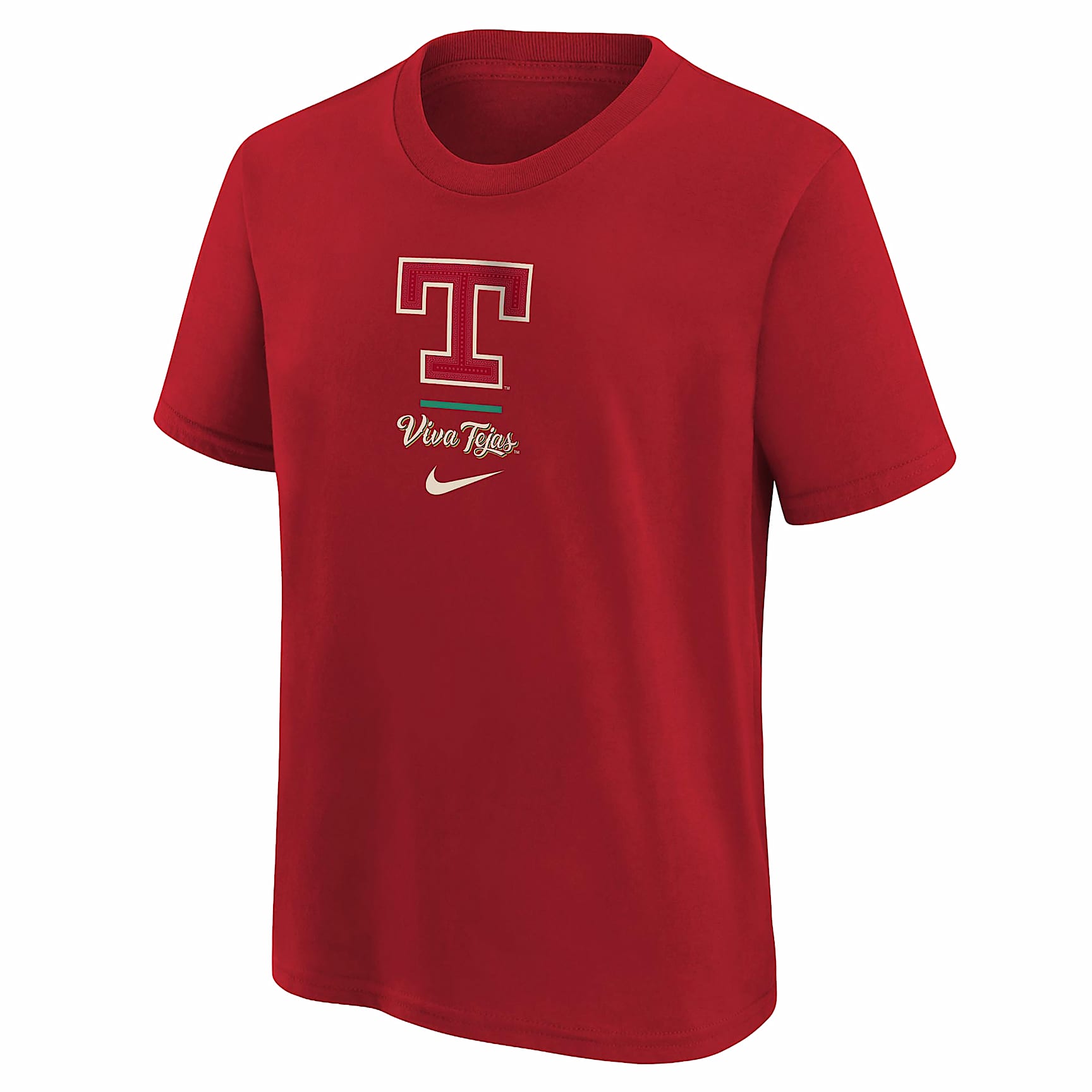 Playera Nike de la MLB para niños talla grande Texas Rangers City Connect
