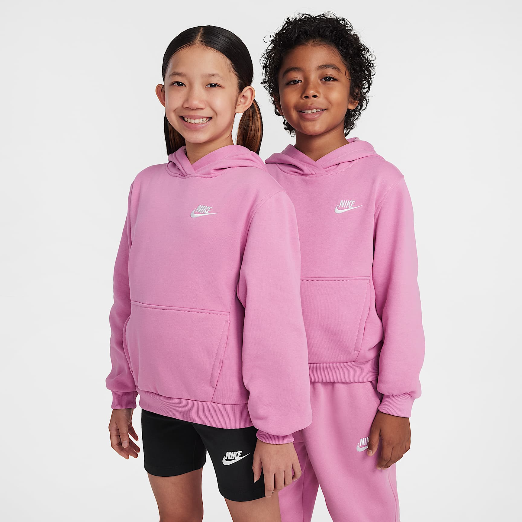 Nike Sportswear Club Fleece Big Kids' Pullover Hoodie