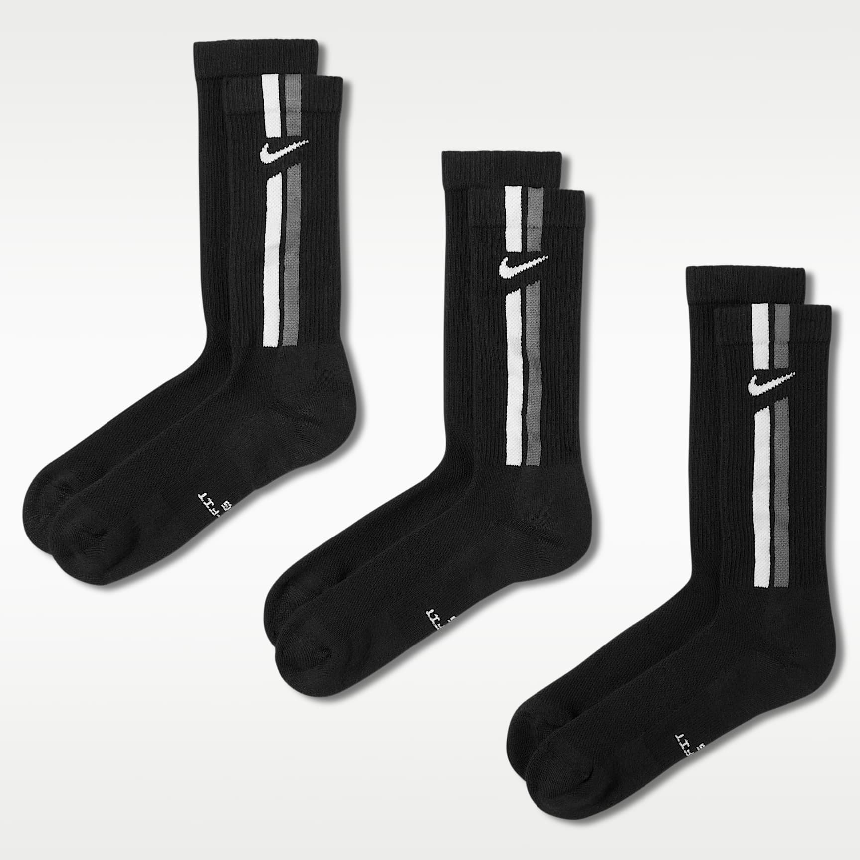 Nike Everyday Elevated Crew Socks (3 Pairs)