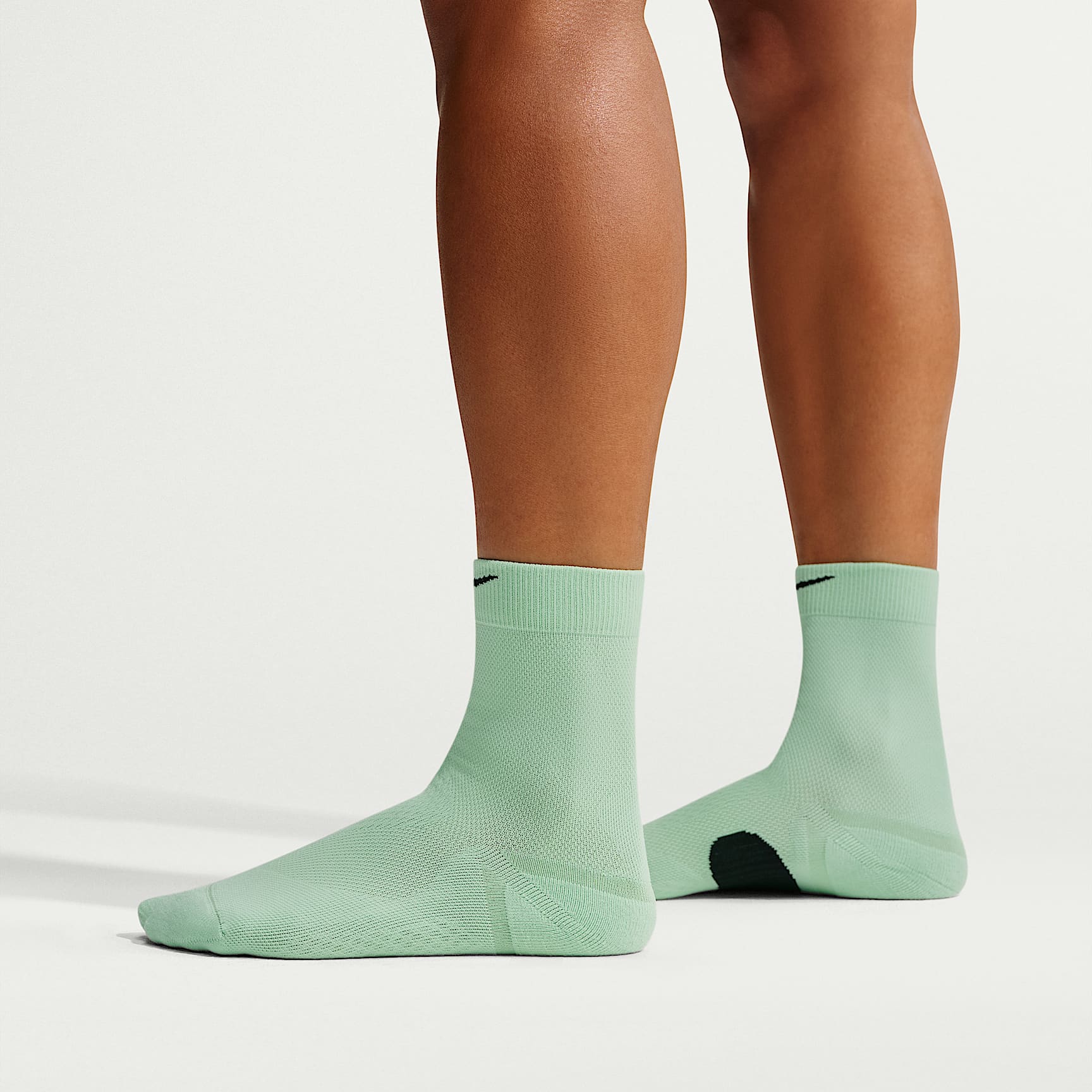 Chaussette de running mi-mollet Nike Run Midweight (1 paire)