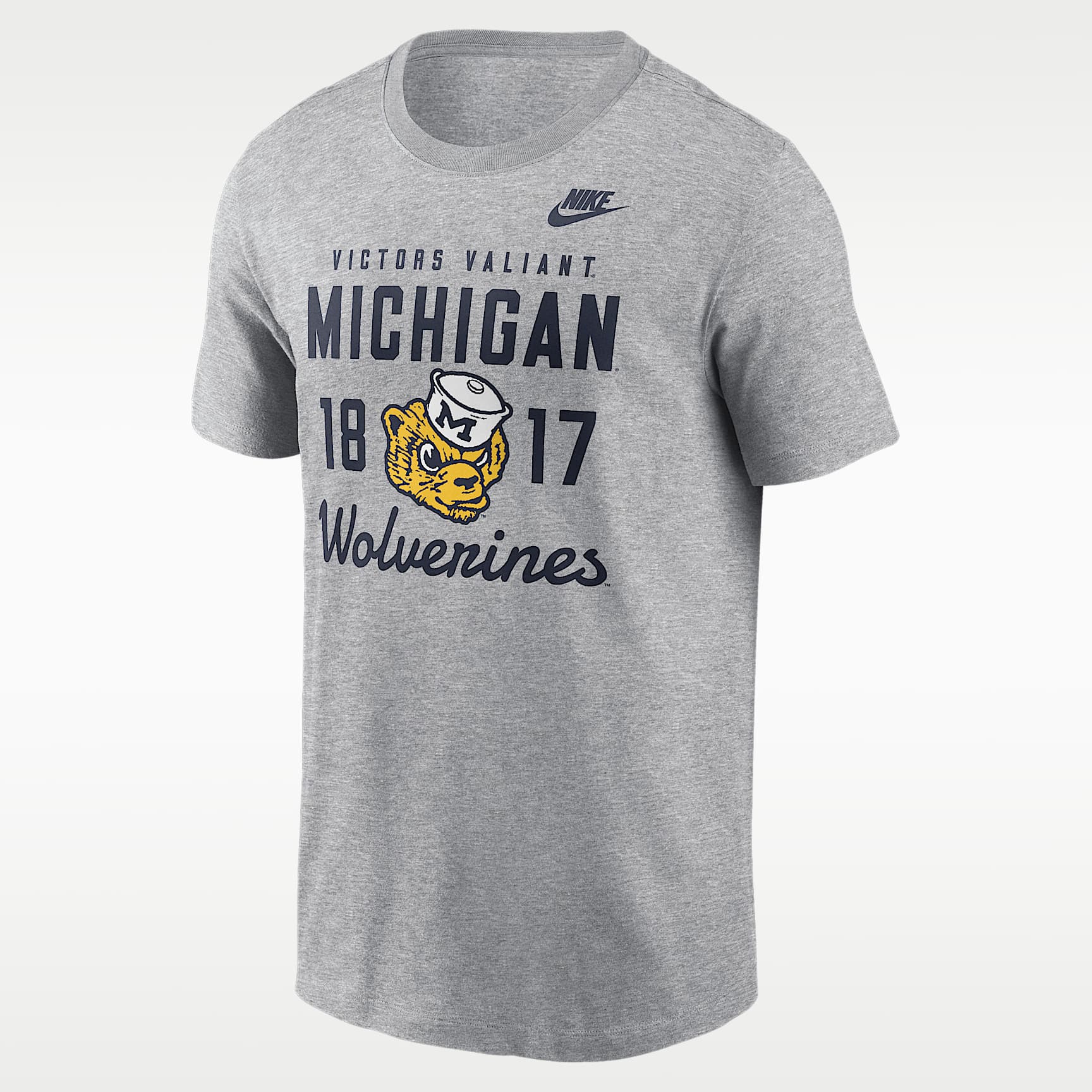 Michigan Legacy Stacked Est Men's Nike College T-Shirt