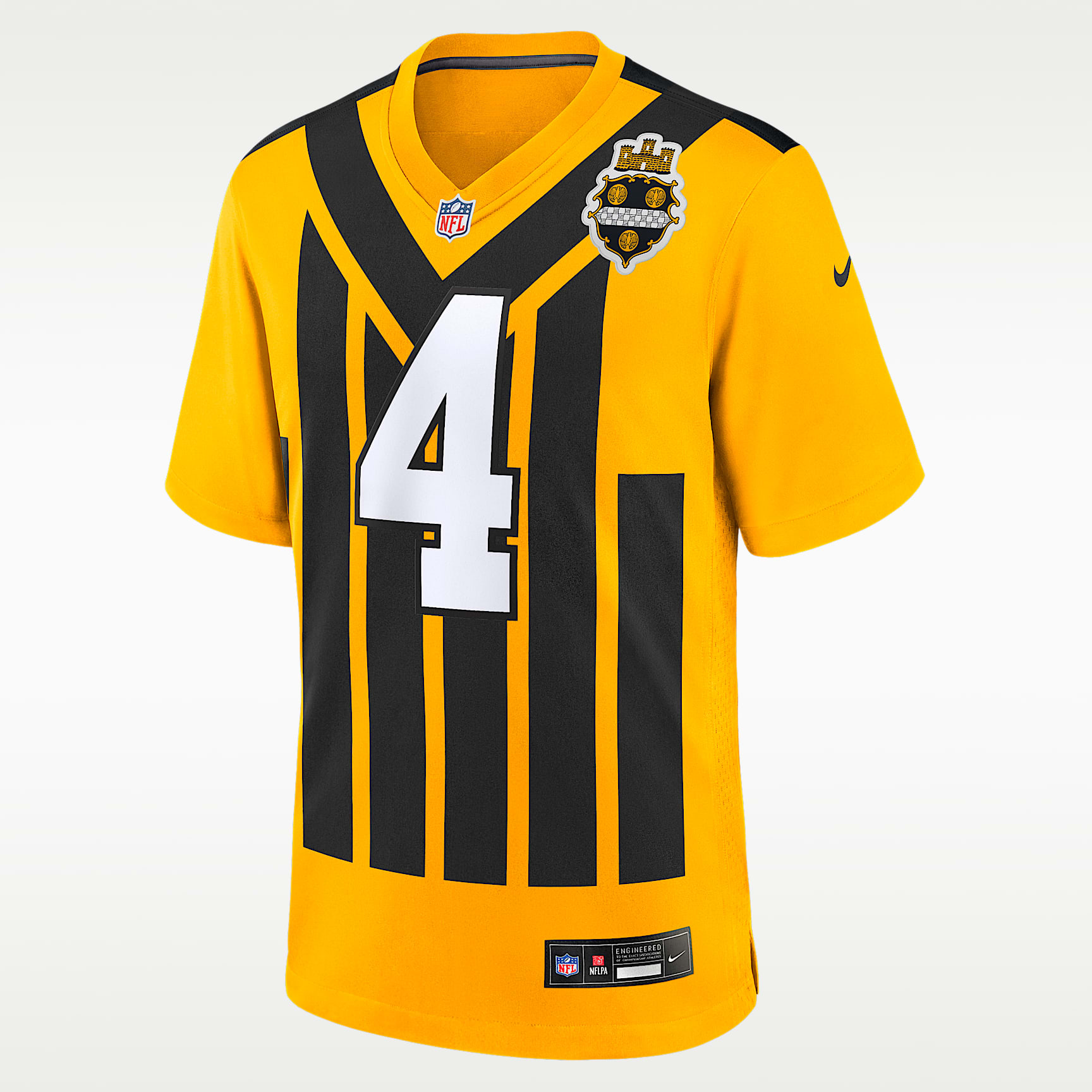 Jersey Nike de la NFL Game para hombre DK Metcalf Pittsburgh Steelers