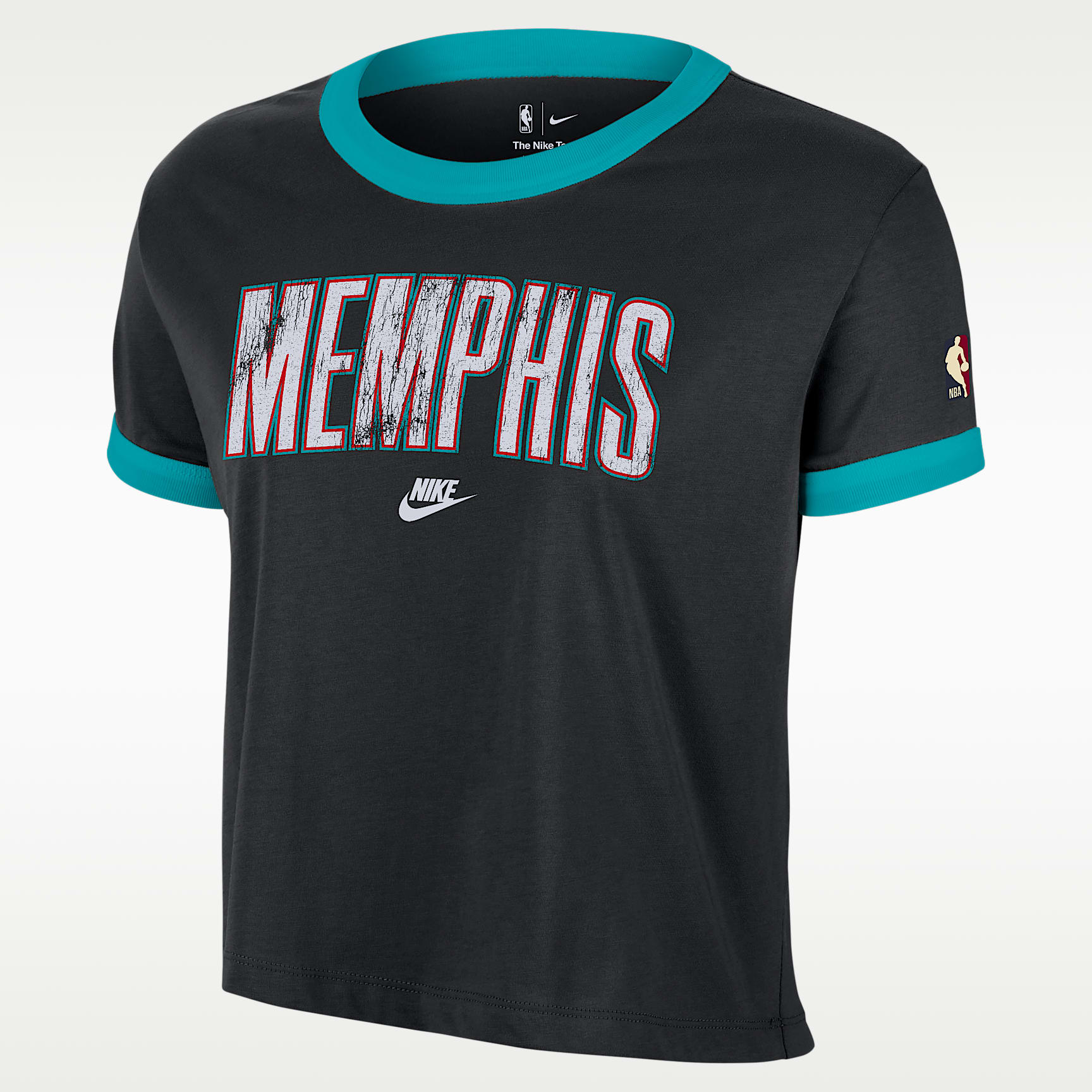 Memphis Grizzlies Essential Hardwood Classics Women's Nike NBA T-Shirt