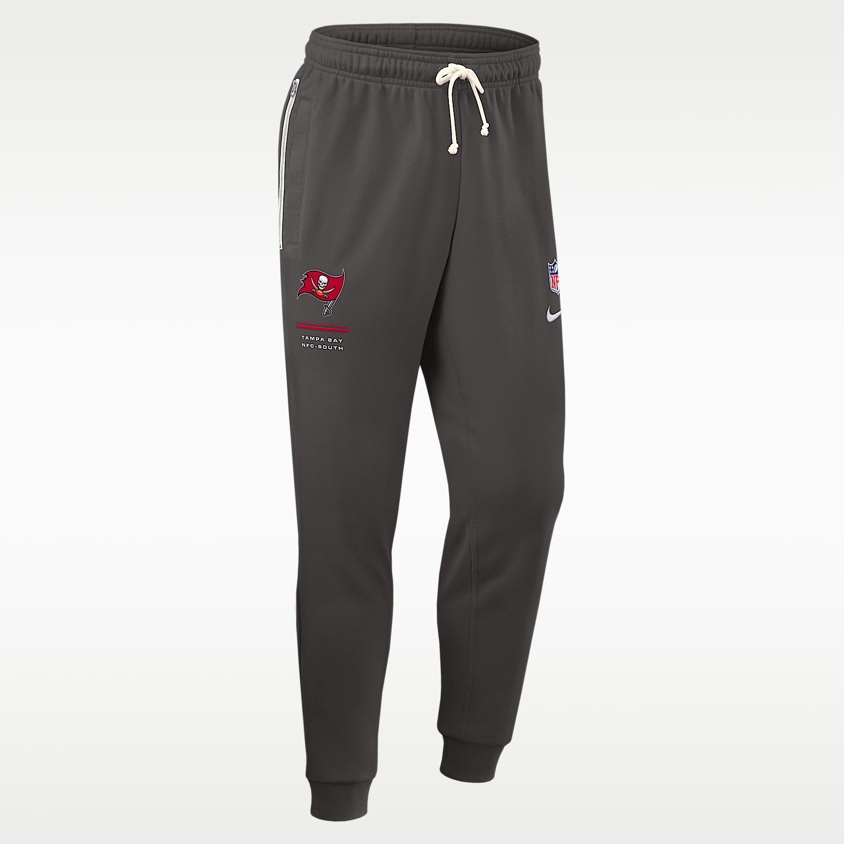 Pants Nike Dri-FIT de la NFL de pierna entallada para hombre Tampa Bay Buccaneers Sideline Standard Issue