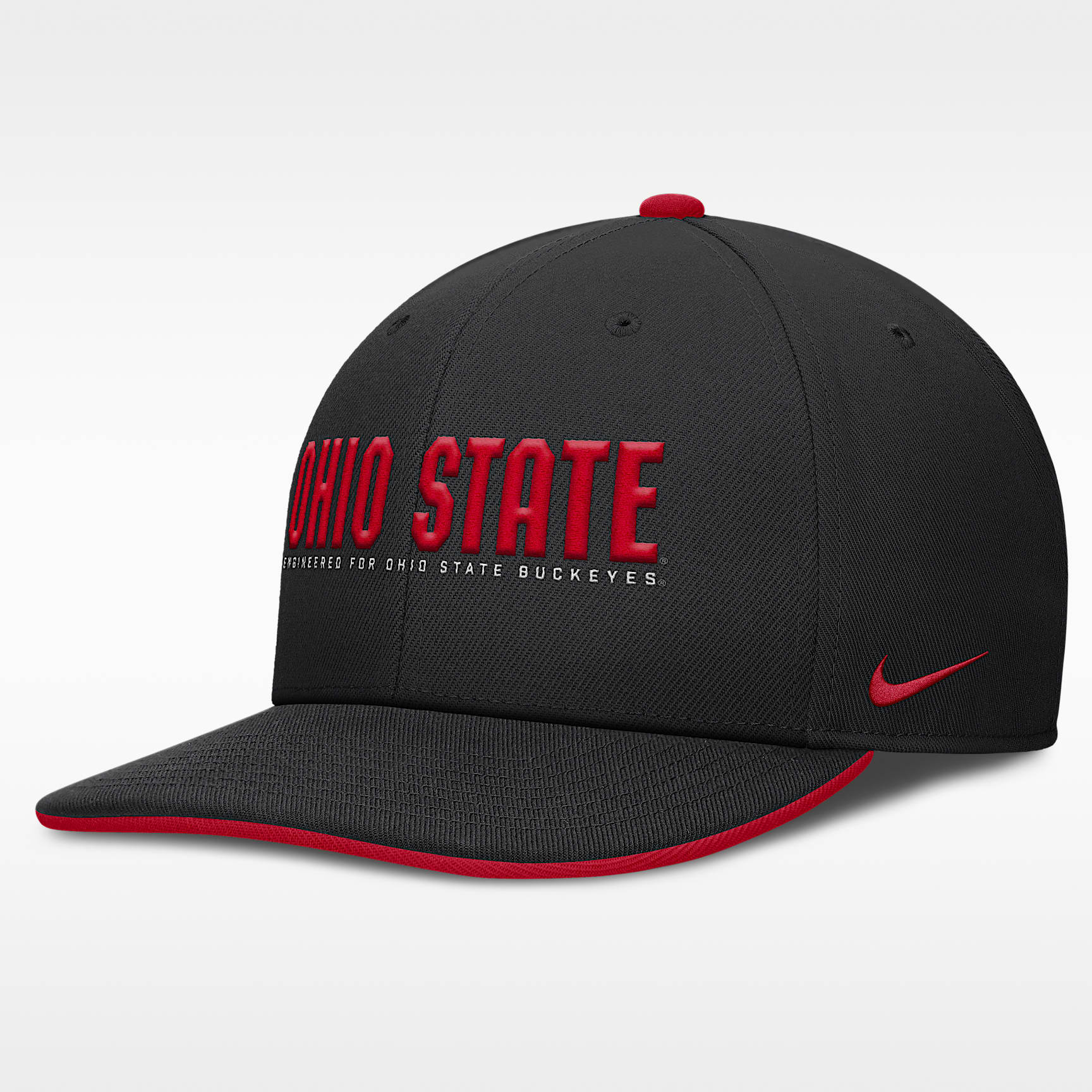 Ohio State On-Field Club Men's Nike Dri-FIT College Adjustable Hat