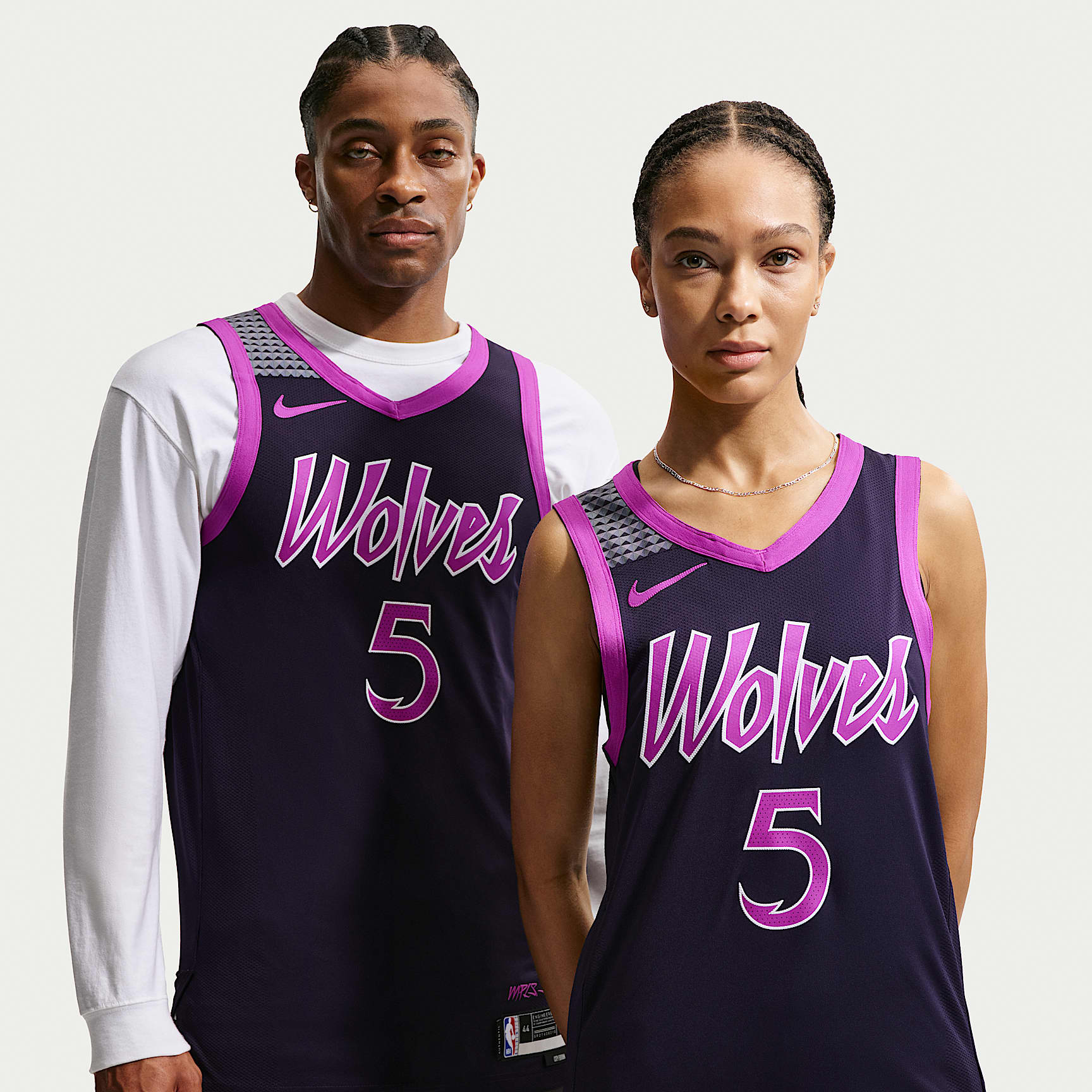 purple timberwolves jersey