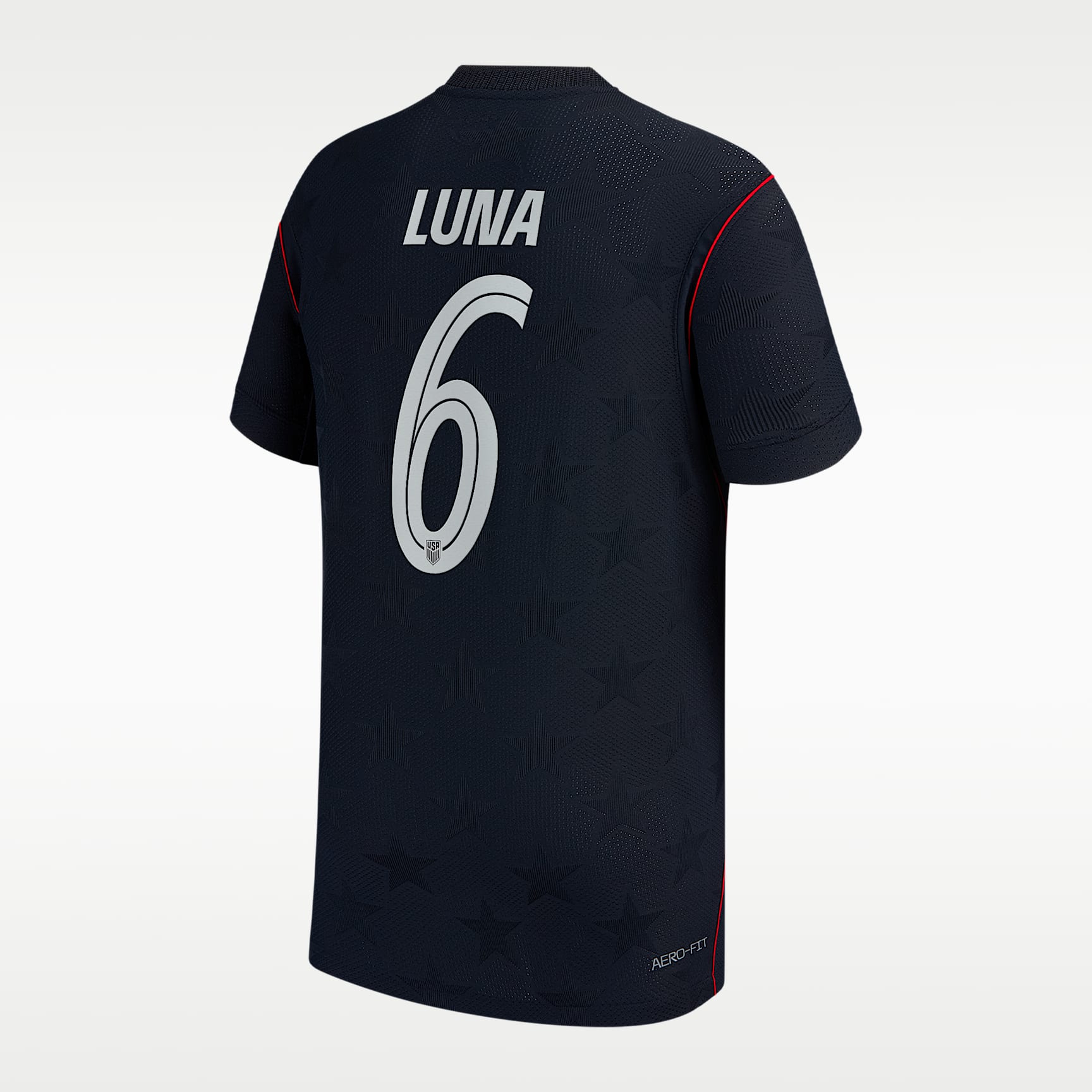 Diego Luna USMNT 2026 Match Away Big Kids' Nike Aero-FIT Soccer Jersey