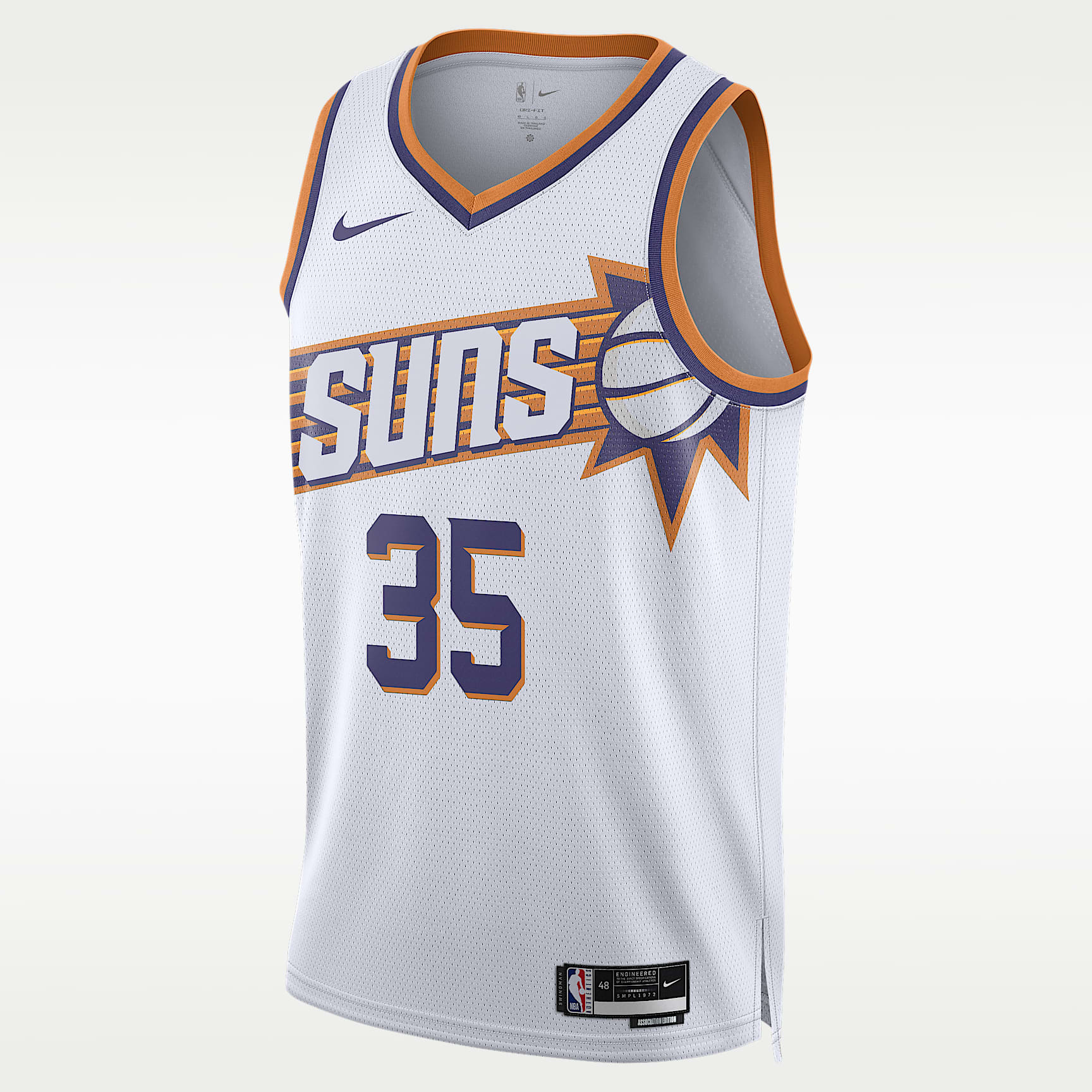 Phoenix Suns Association Edition Men's Nike Dri-FIT NBA Swingman Jersey