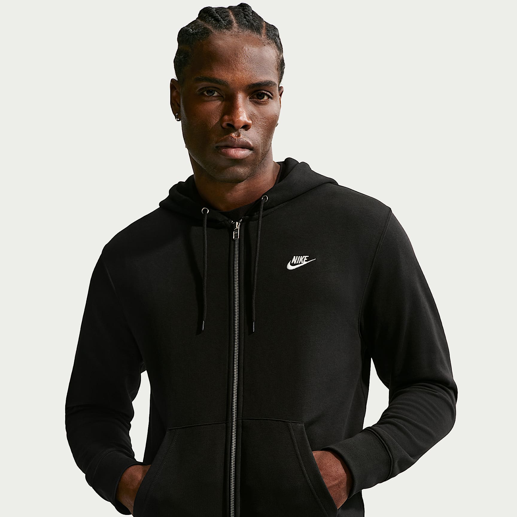 Nike Sportswear Club Men's French Terry Full-Zip Hoodie