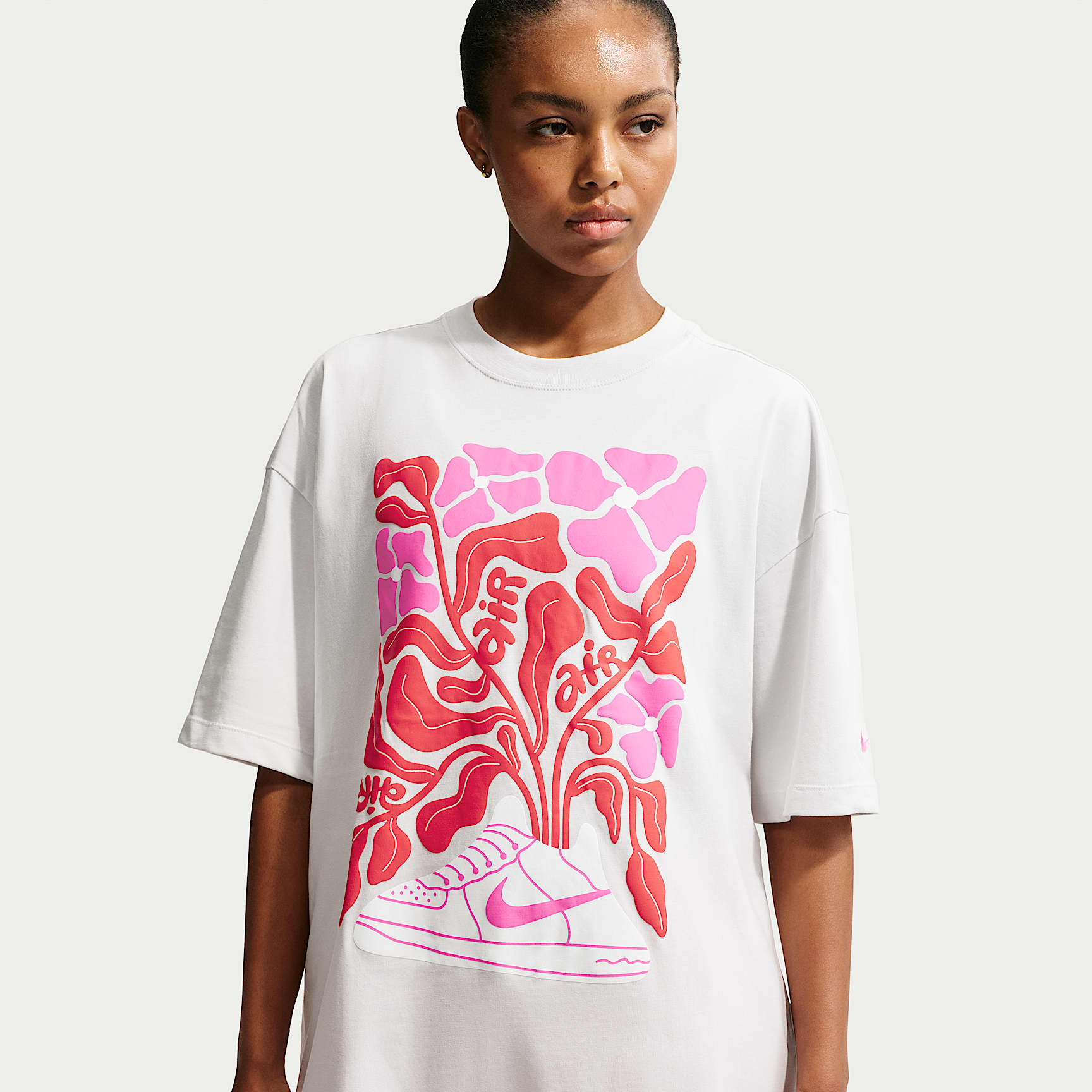 Nike Sportswear Air Force 1 Women's Oversized Short-Sleeved T-Shirt