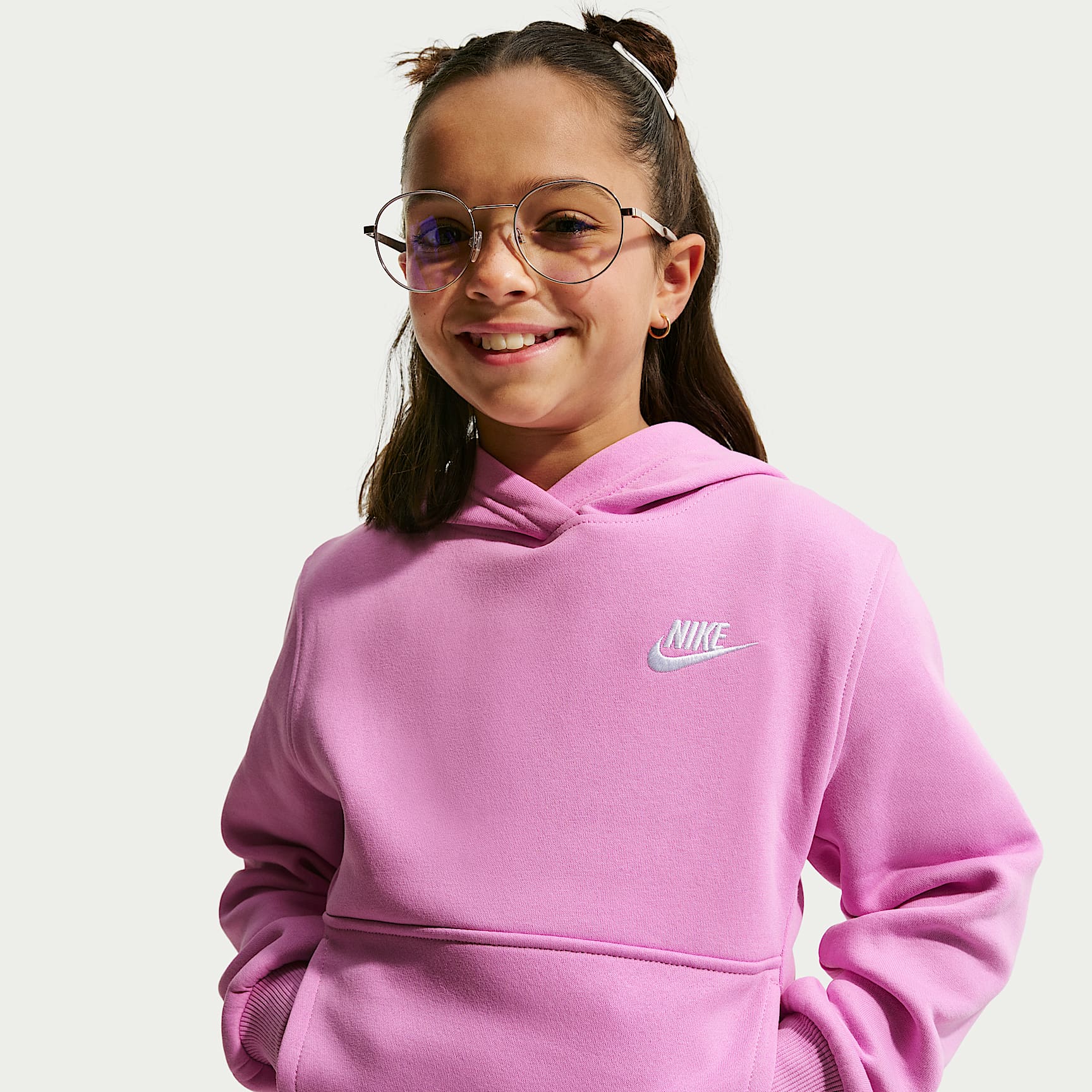 Nike Sportswear Club Fleece Big Kids' Pullover Hoodie