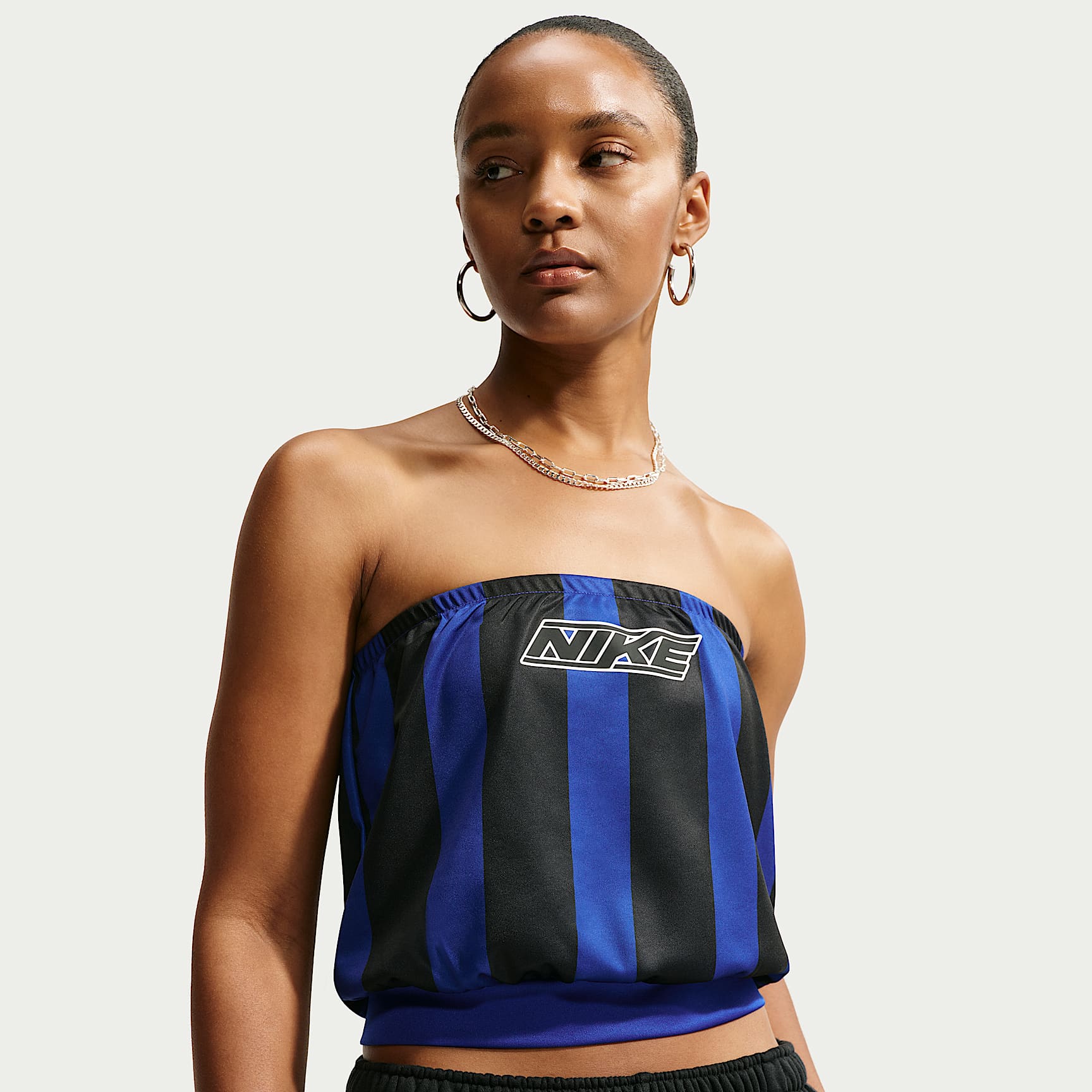 Nike Sportswear Women's Slim Striped Jersey Tube Top