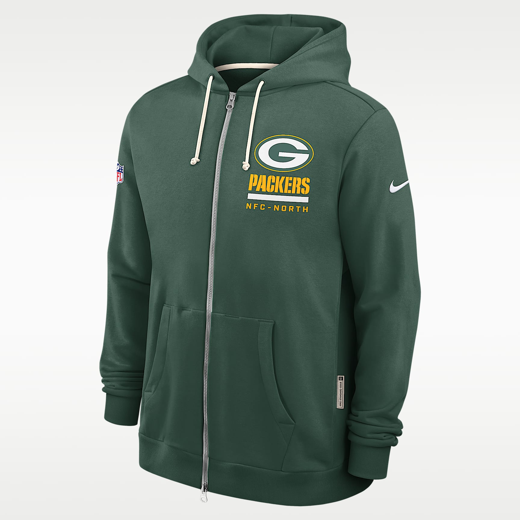 Green Bay Packers Utility Player Sideline Men's Nike Dri-FIT NFL Full-Zip Hoodie