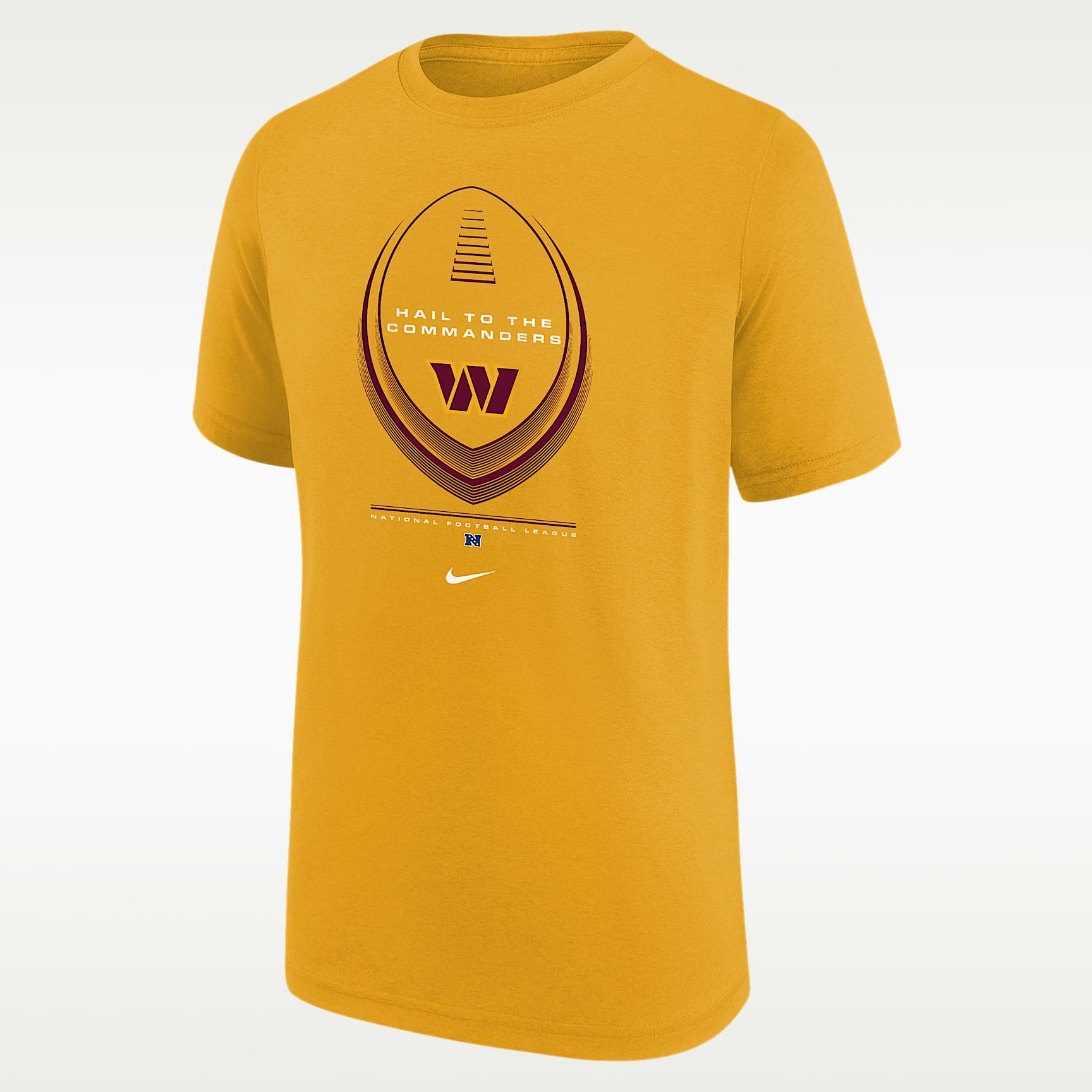 Playera Nike Dri-FIT de la NFL para niños talla grande Washington Commanders Legend Icon