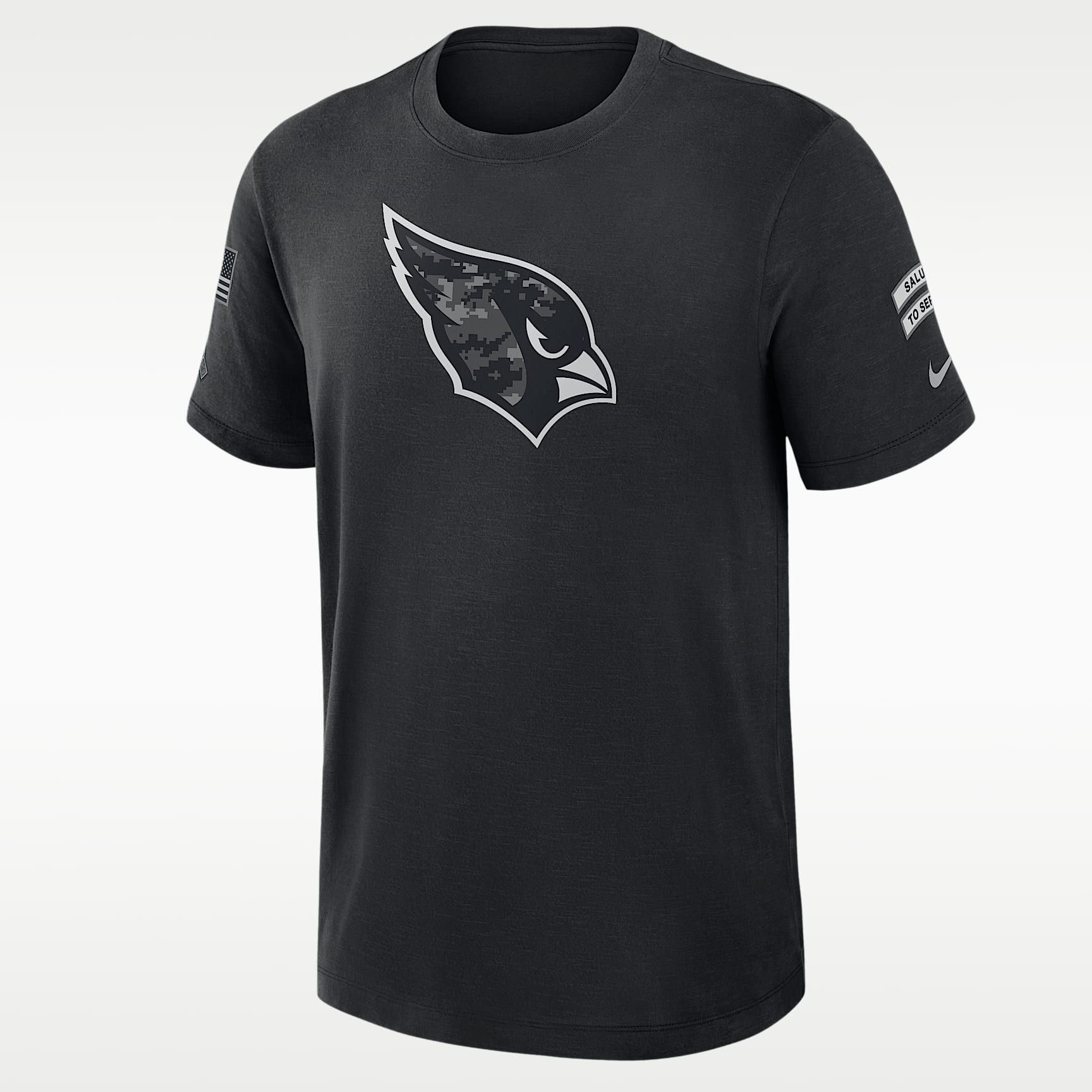 Playera Nike Dri-FIT de la NFL para hombre Arizona Cardinals Salute to Service Slub