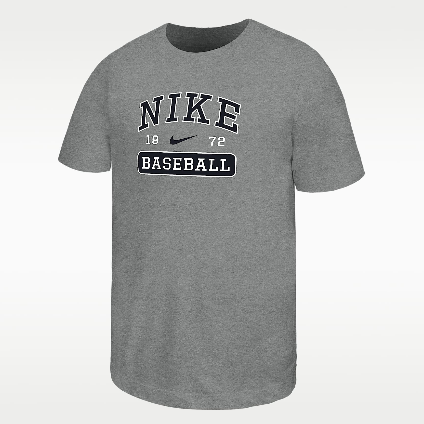 Playera de béisbol para niños talla grande Nike Swoosh