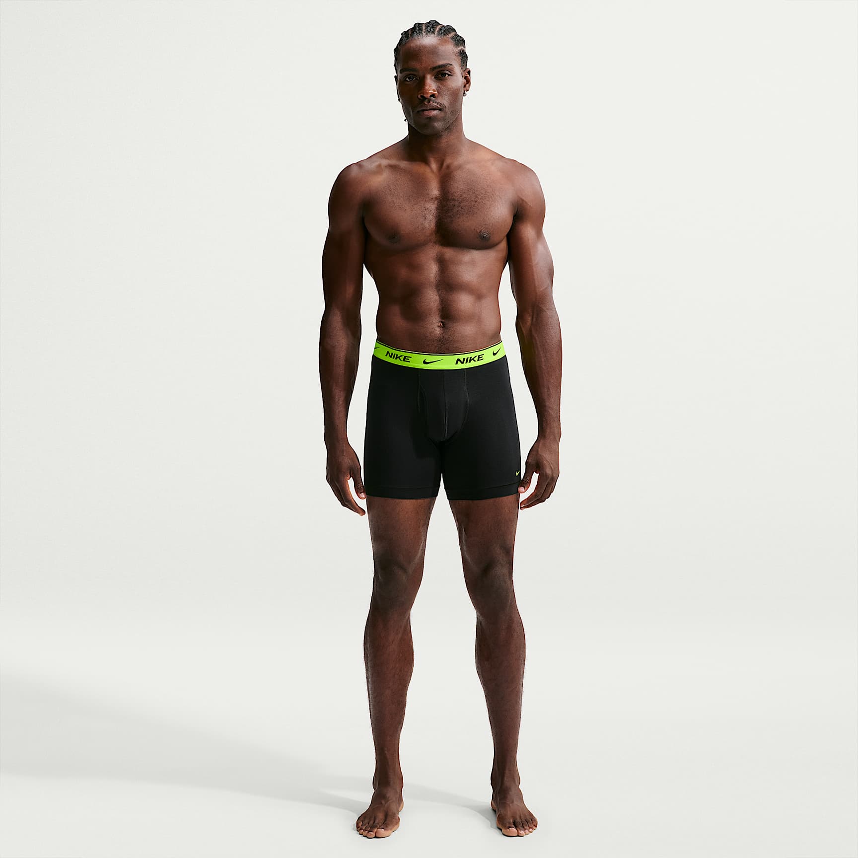 Nike Essential Men's Cotton Stretch Boxer Briefs (3-Pack)