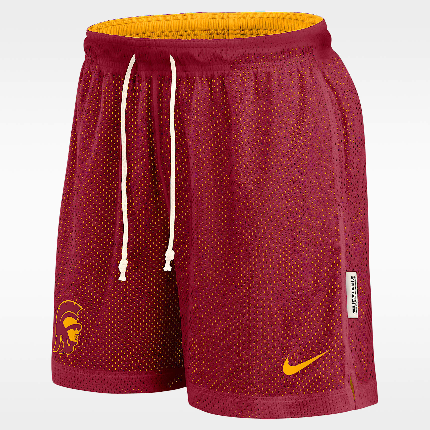 Shorts universitarios Nike Dri-FIT para hombre USC Reversible