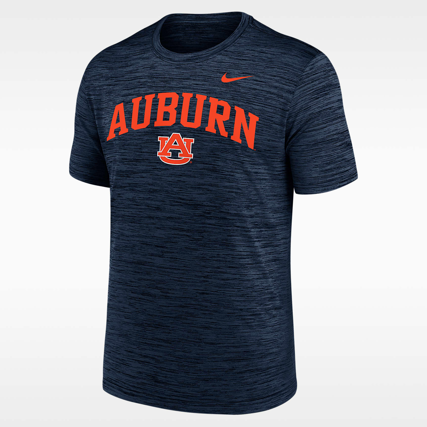 Playera universitaria Nike Dri-FIT para hombre Auburn Primetime Arch Logo Velocity