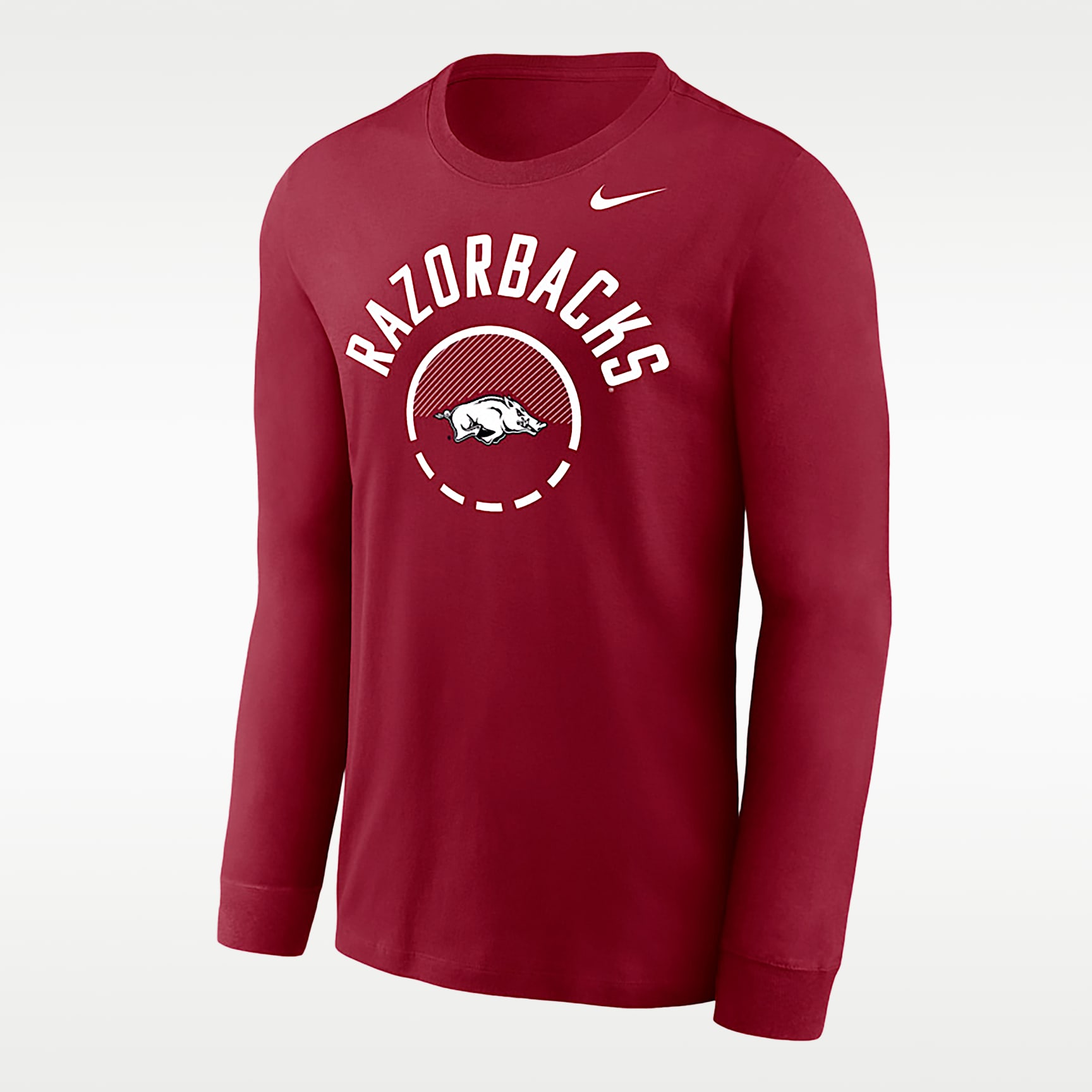 Arkansas Basketball Shoot Around Legend Men's Nike Dri-FIT College Long-Sleeve T-Shirt