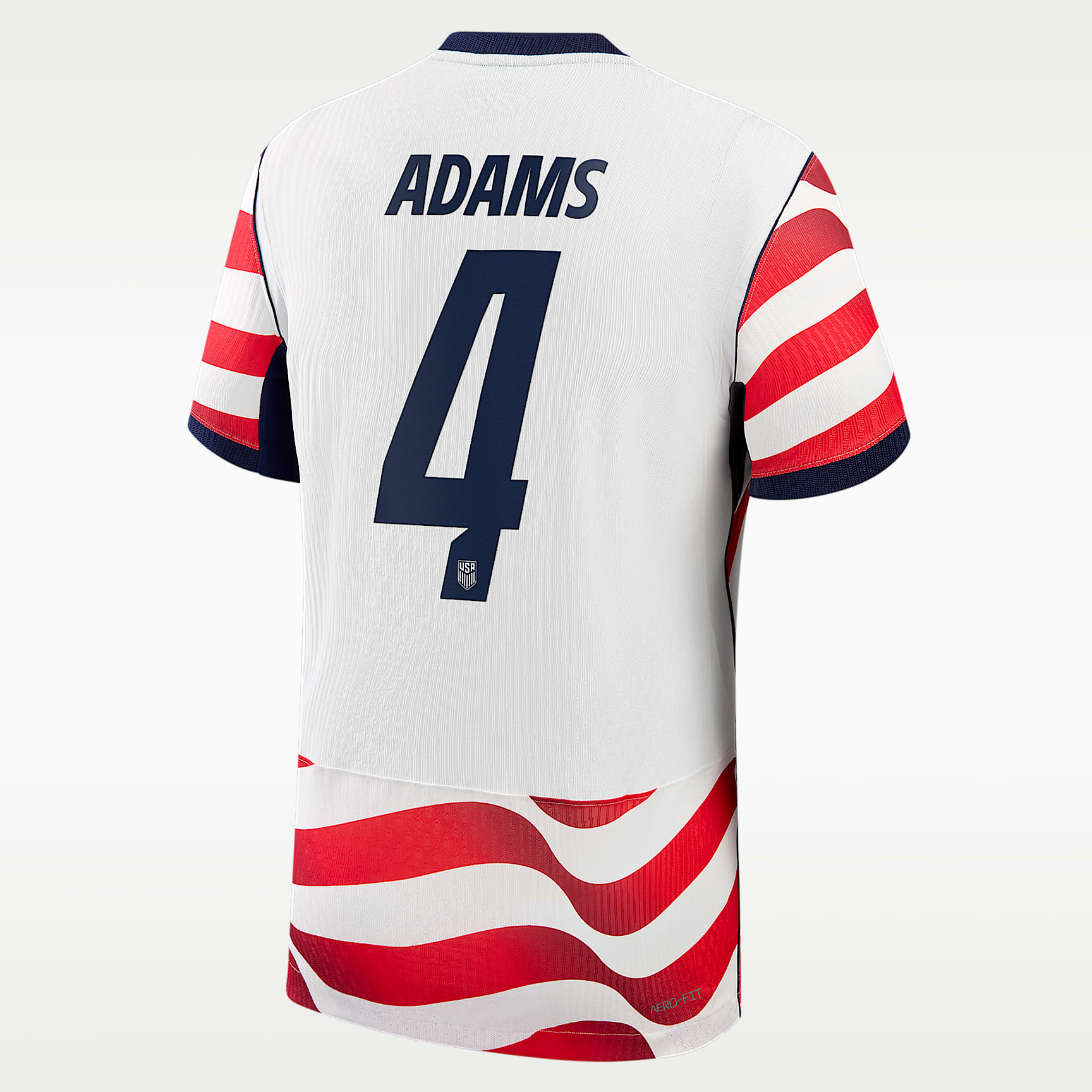 Tyler Adams USMNT 2026 Match Home Men's Nike Dri-FIT ADV Soccer Jersey
